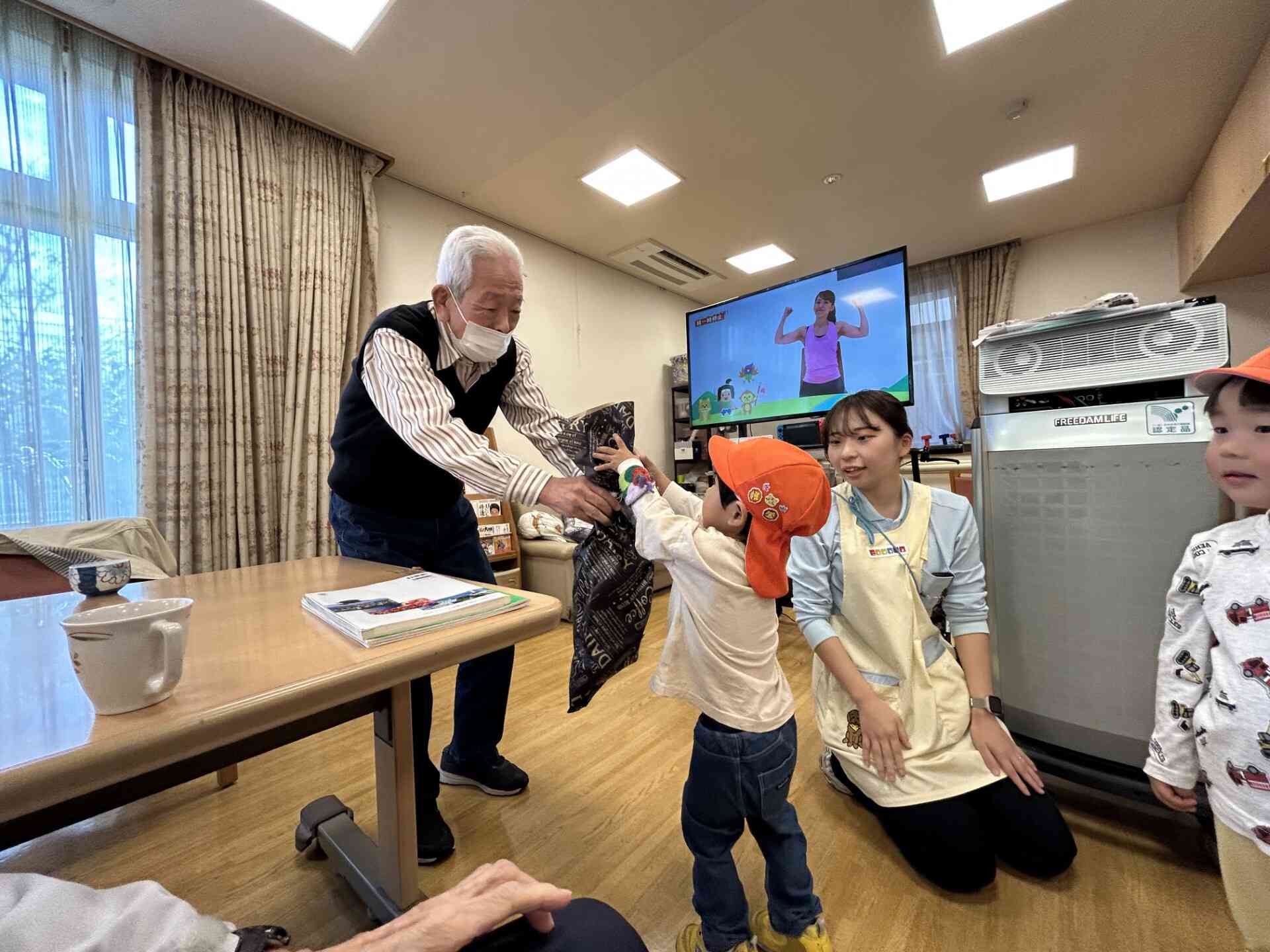 おじいちゃん!ありがとう!