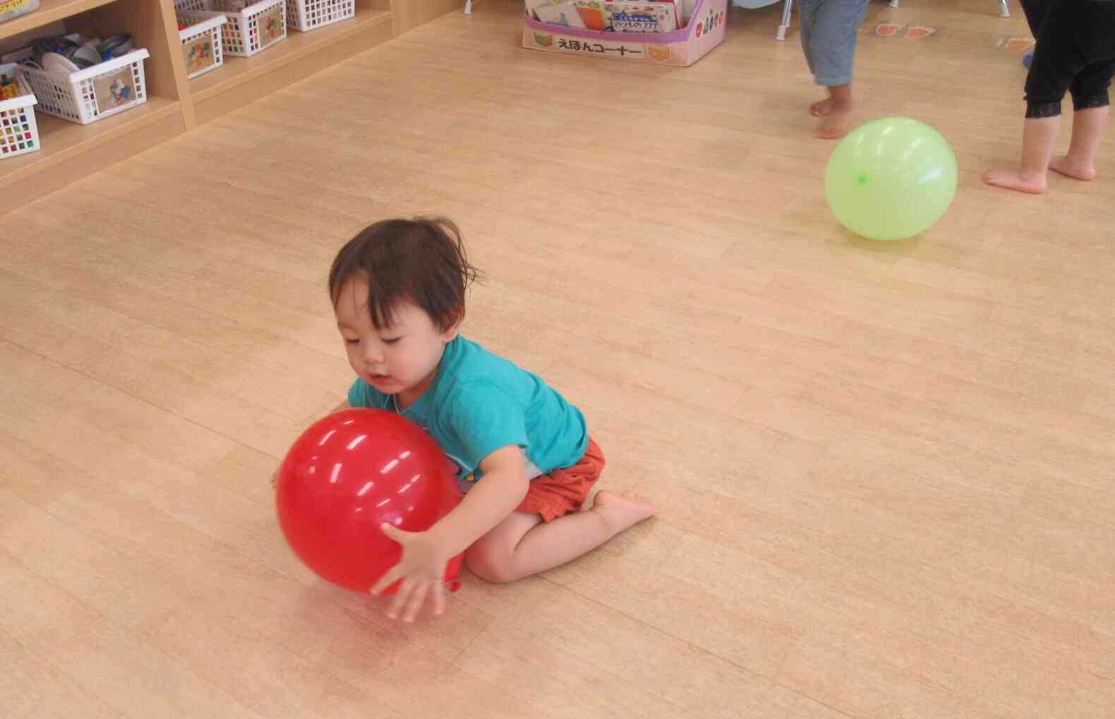 つかまえた～