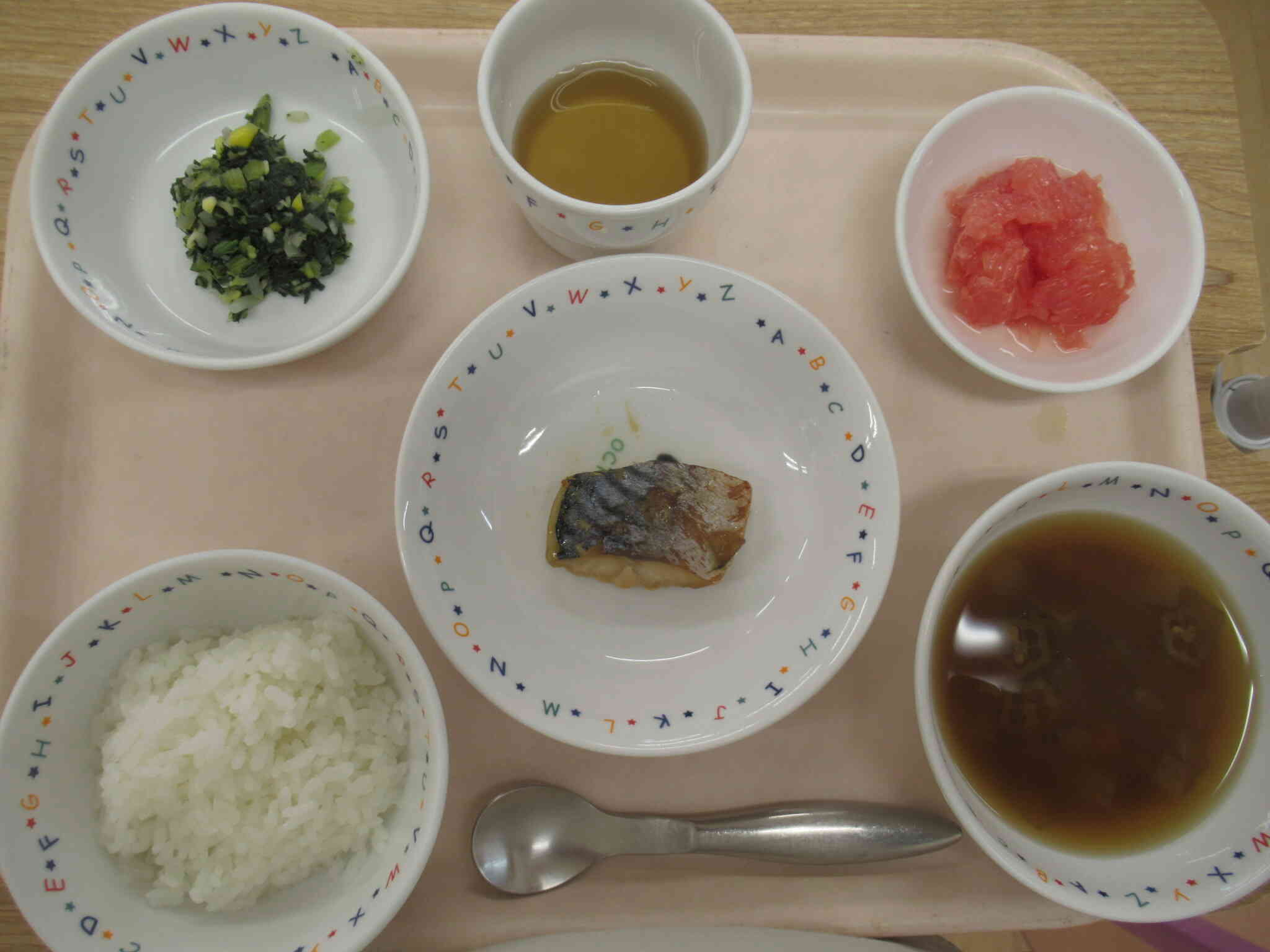 ９月１日のお給食