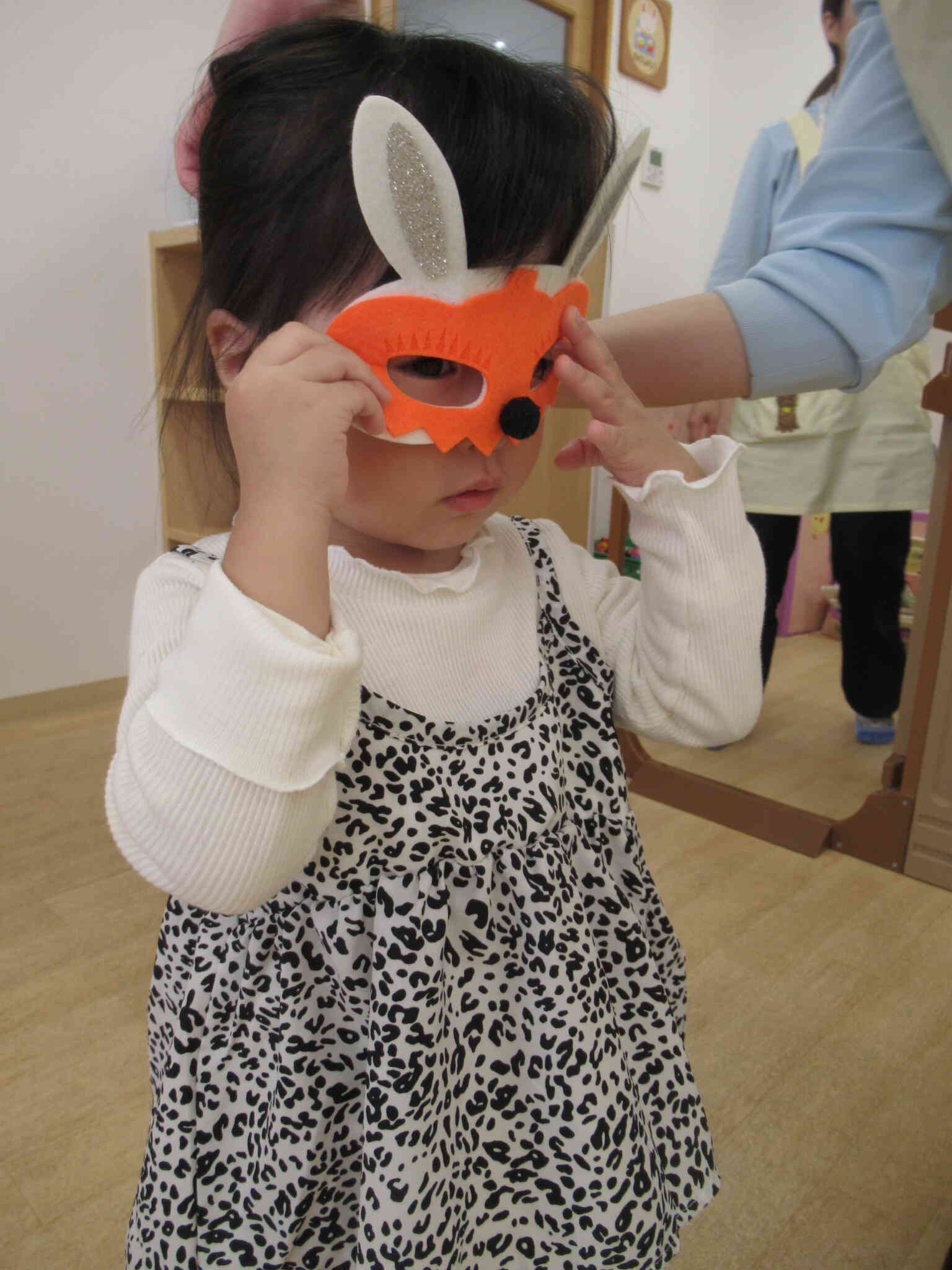 うさぎさんに仮装したよ～