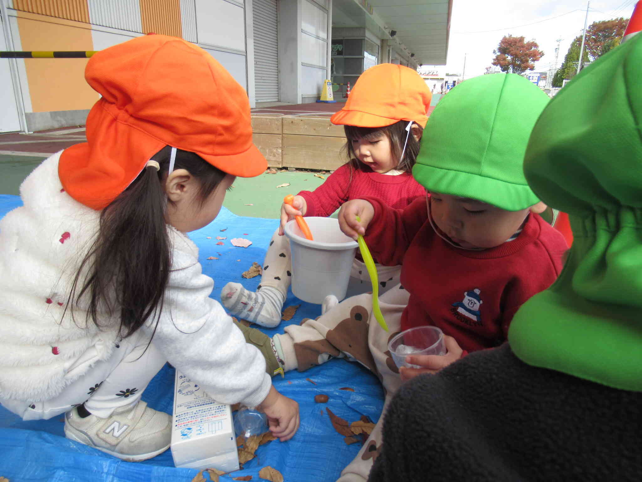 みんなでクッキング～(≧▽≦)