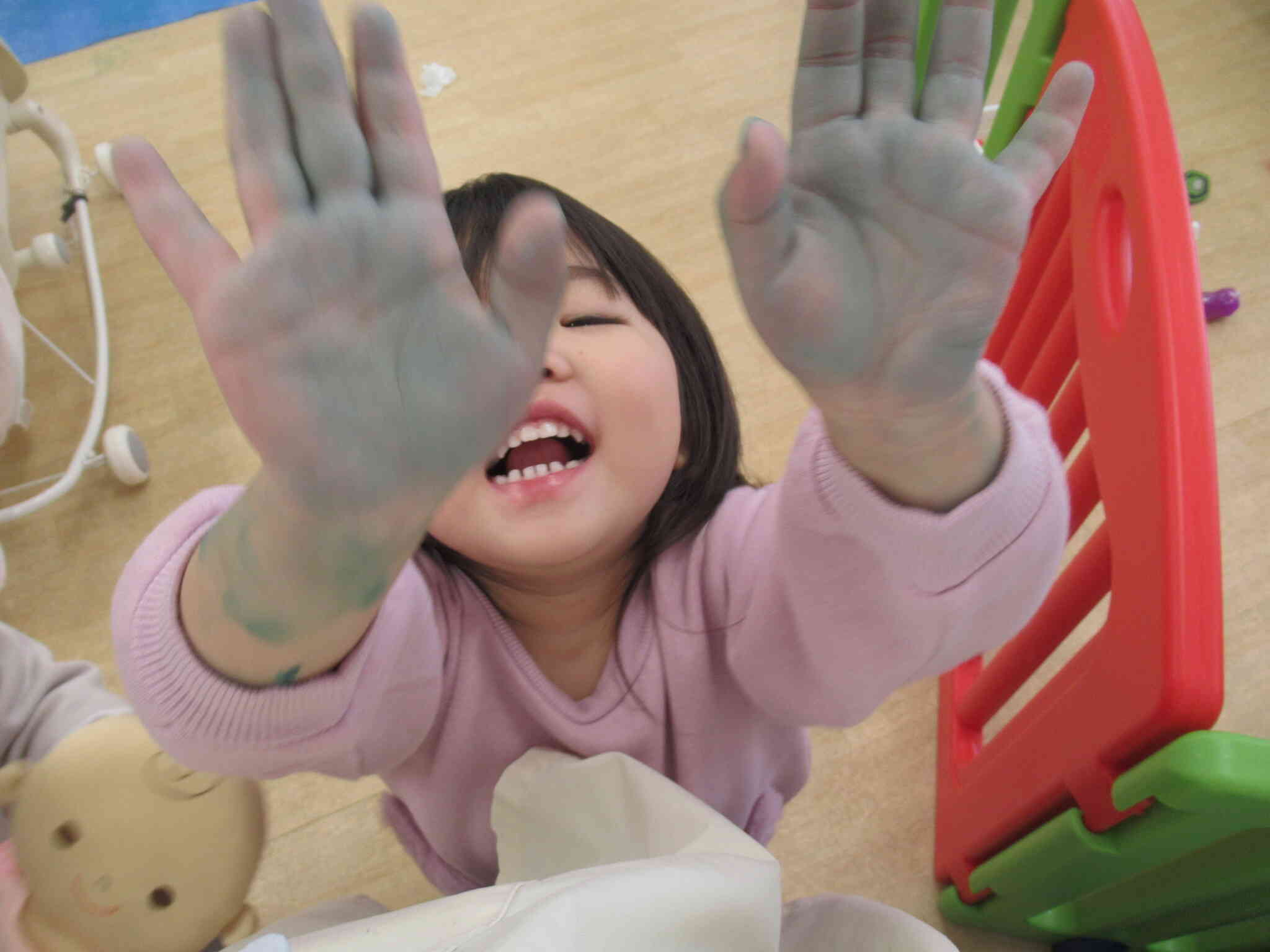 洗ってもおちない〜