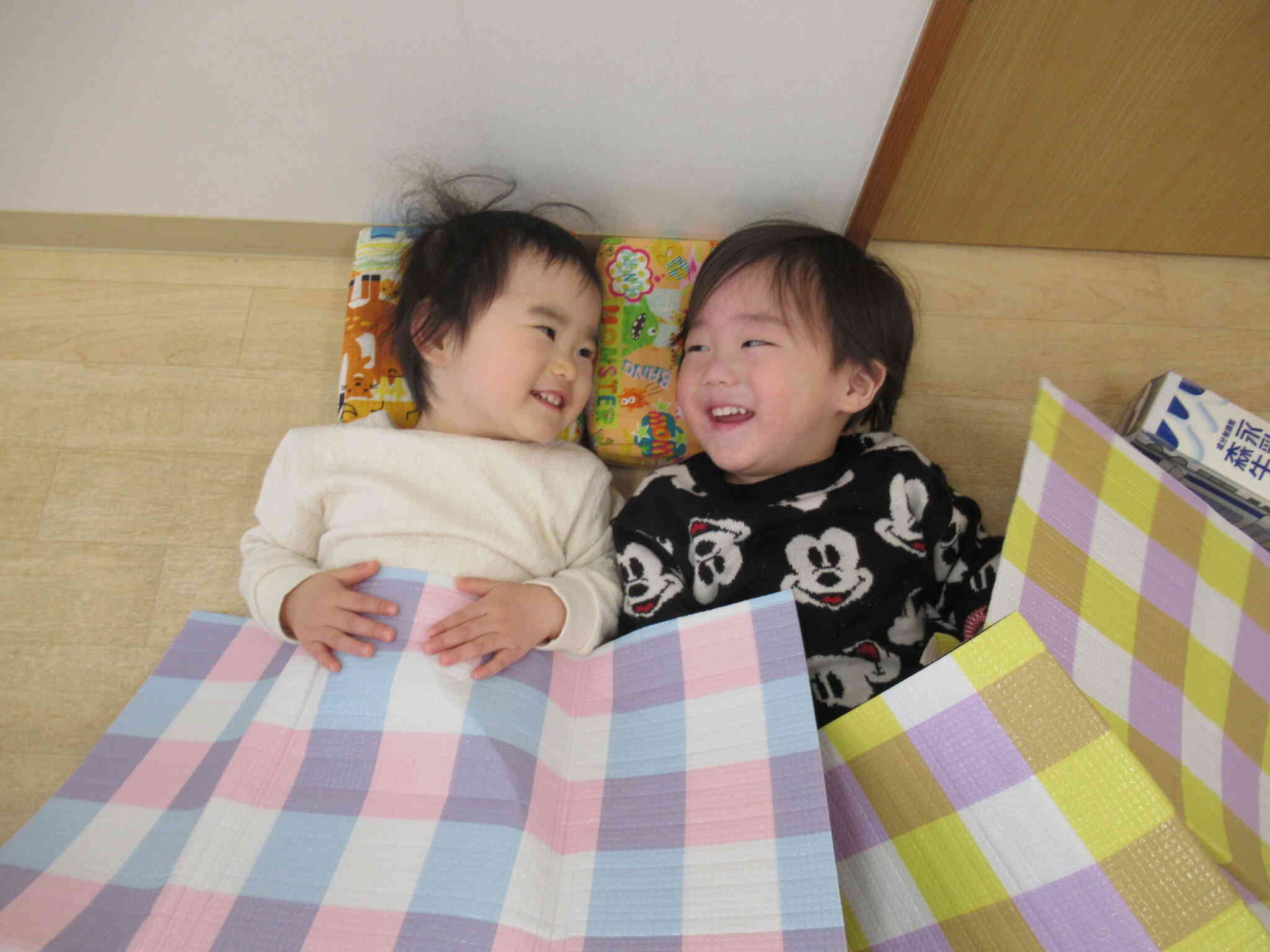 お昼寝するよ～