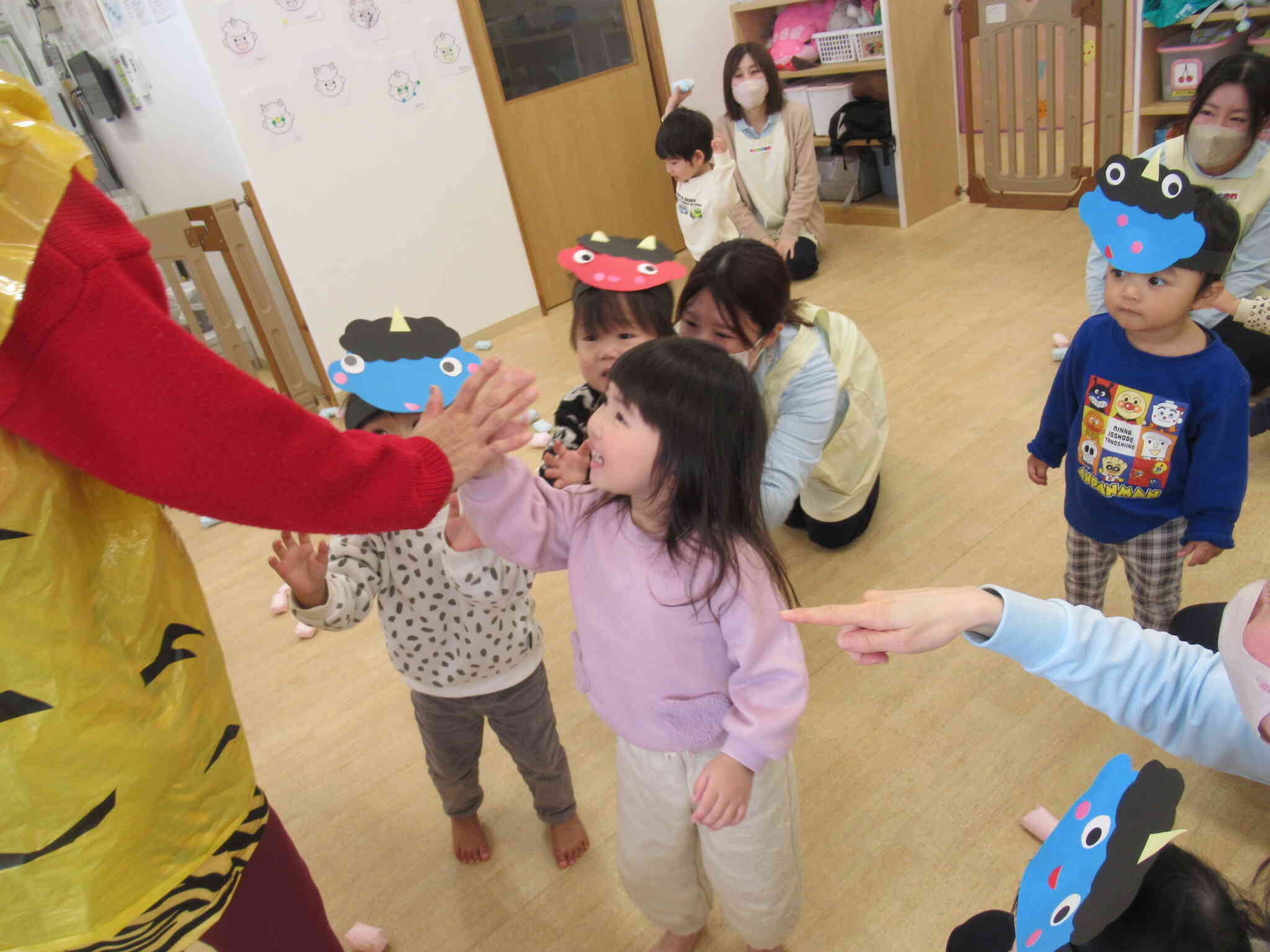 最後はタッチして仲直り(*^^*)