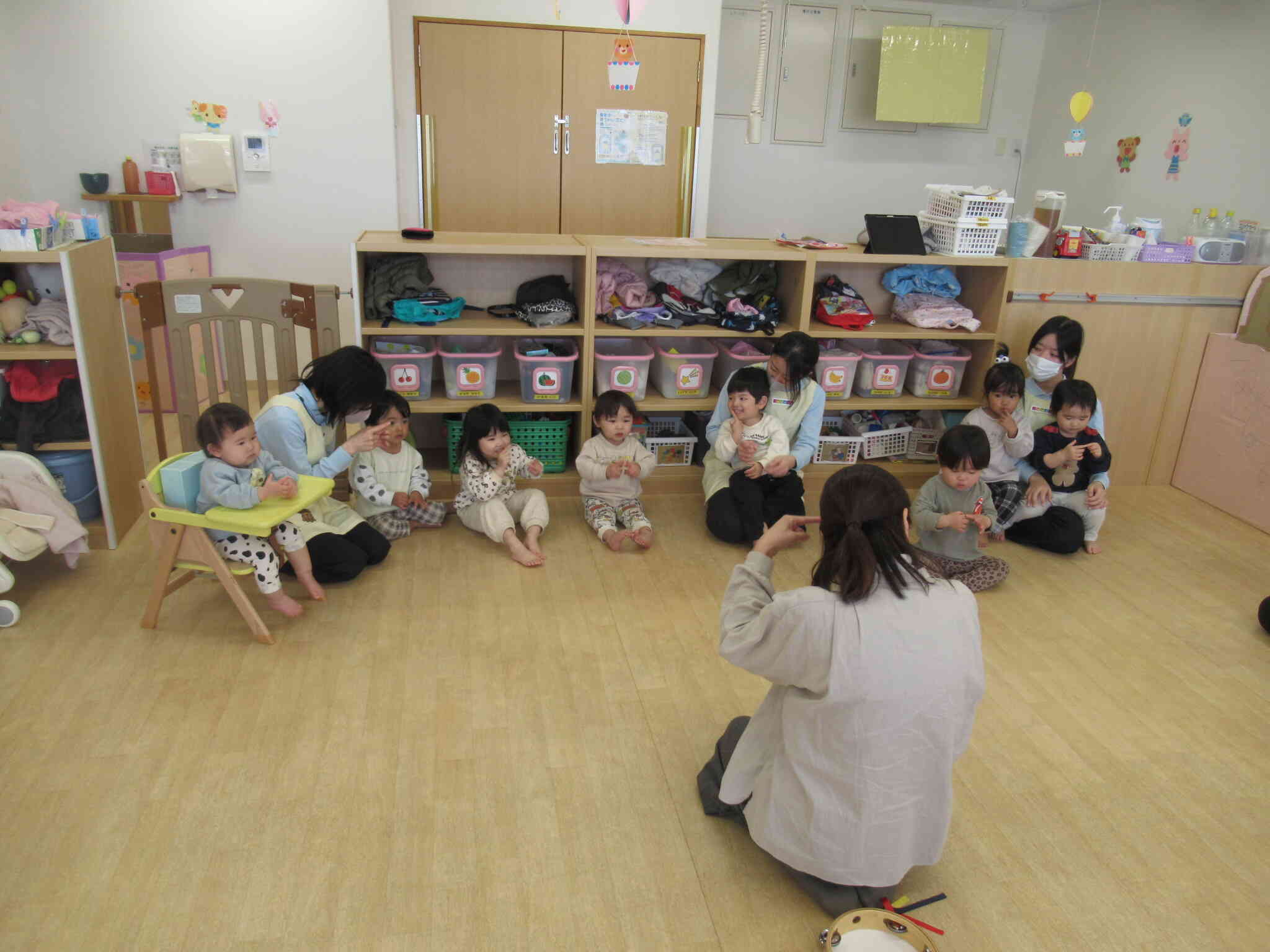 リトミックたのしい♪( ´▽｀)