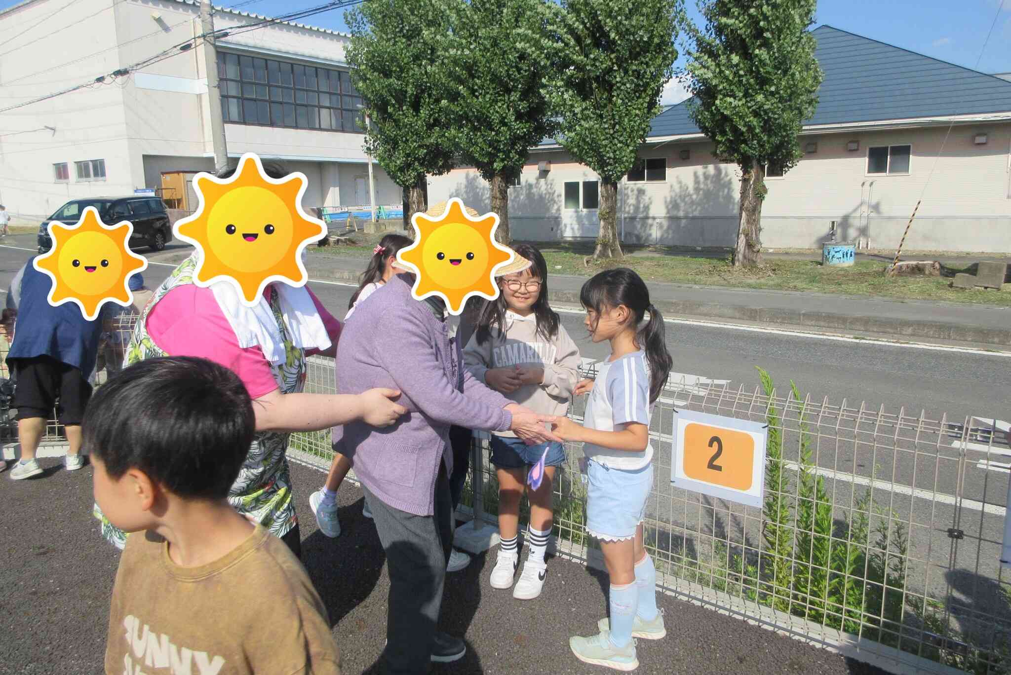 地域の方とも交流したよ