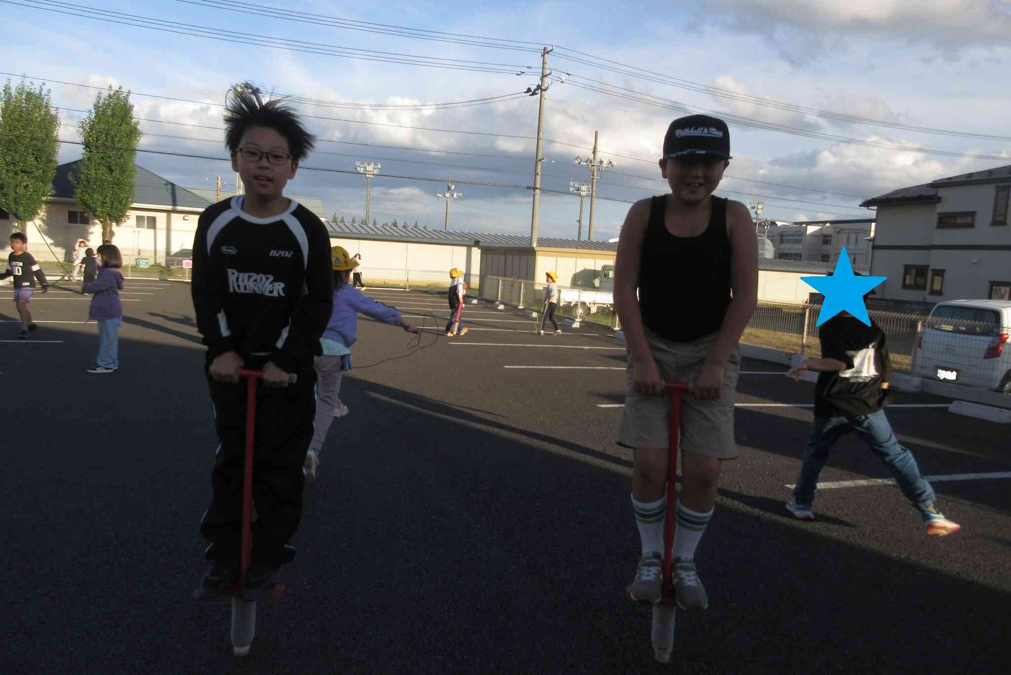 わーい！久しぶりの外遊びだ！