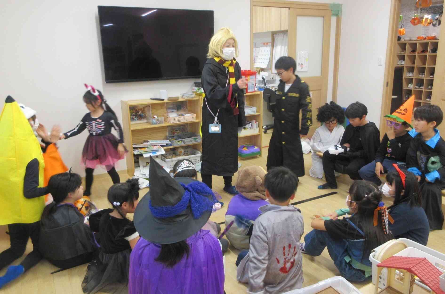 出発前にお話を聞いてね～