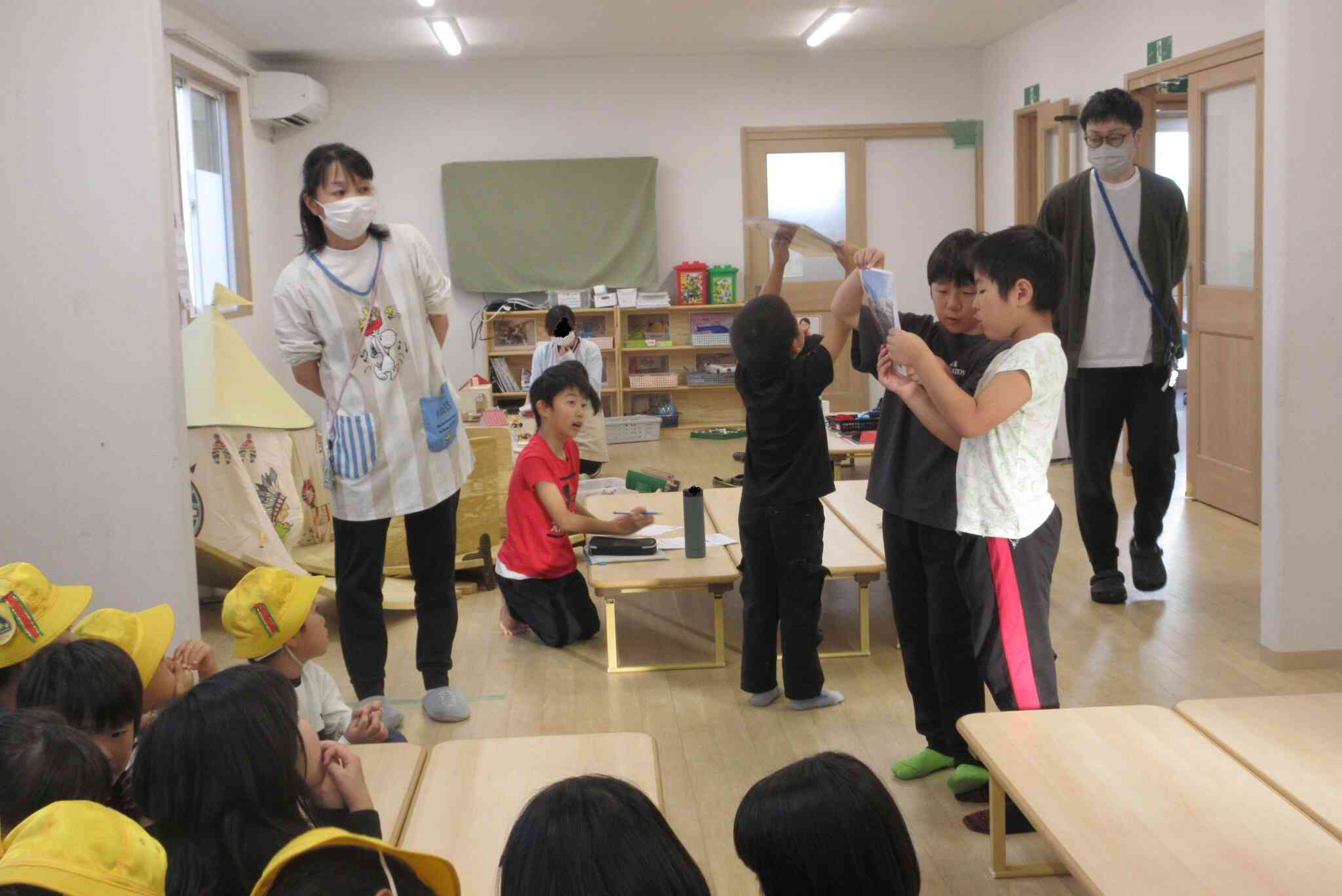 久しぶりの外遊び！の前に・・・