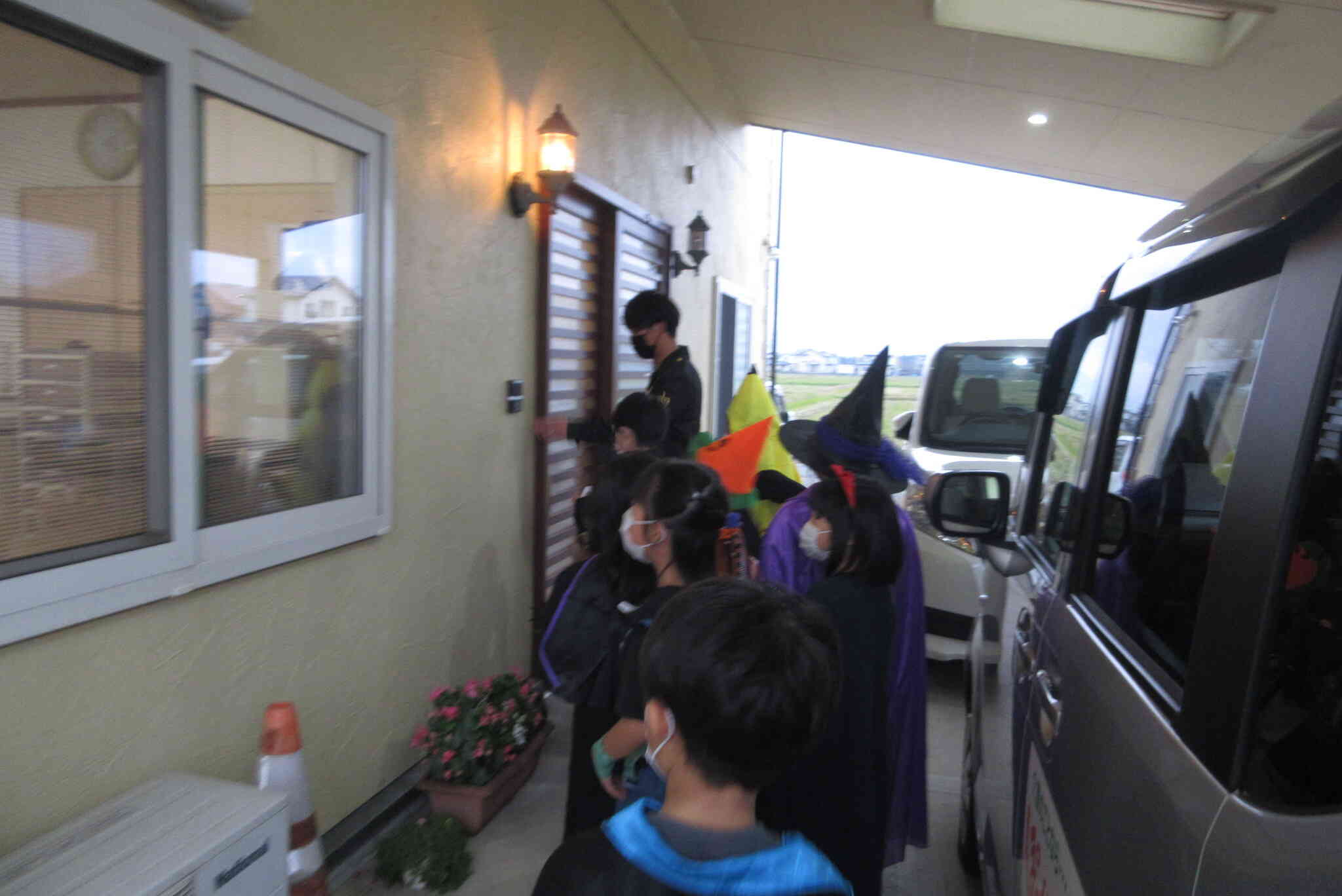 ついに到着、ドキドキ