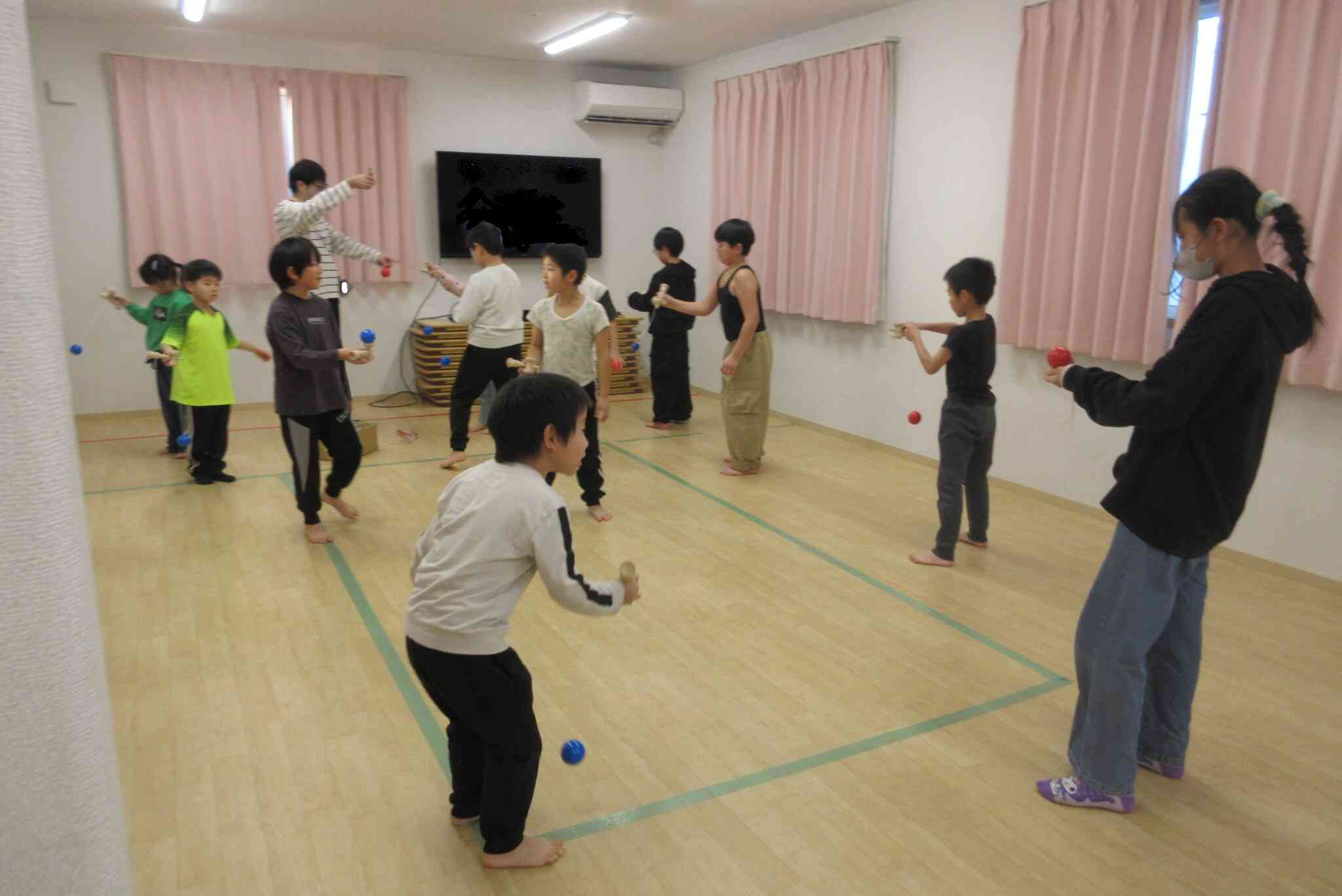 けん玉やってみよう！