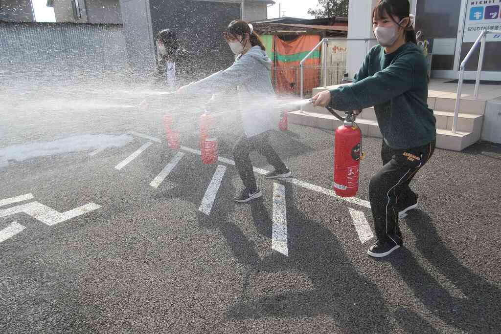 火災を想定した訓練②