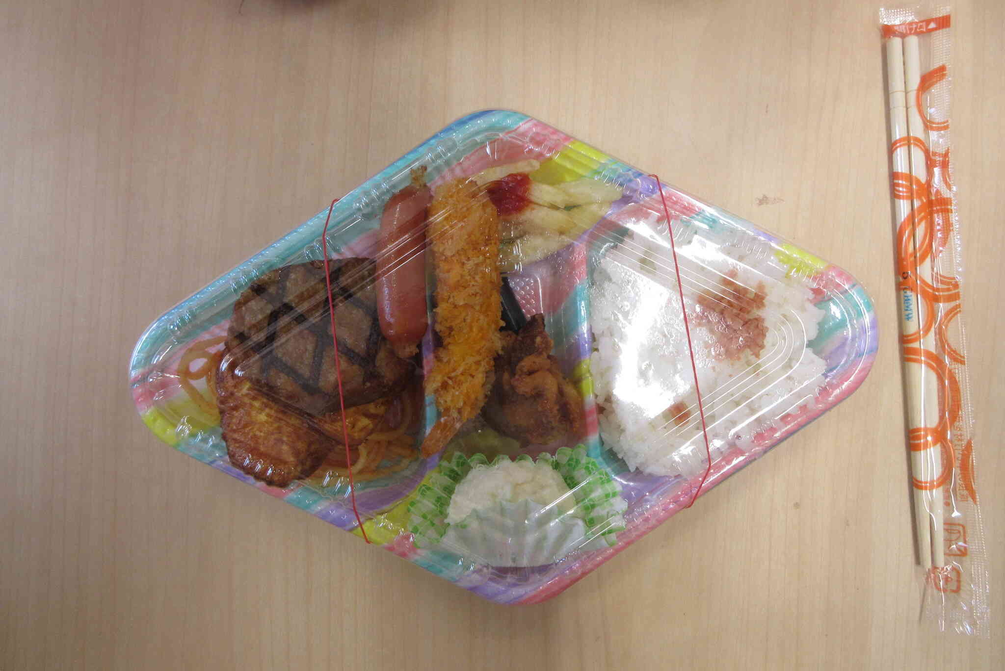 お弁当はこんな感じ～