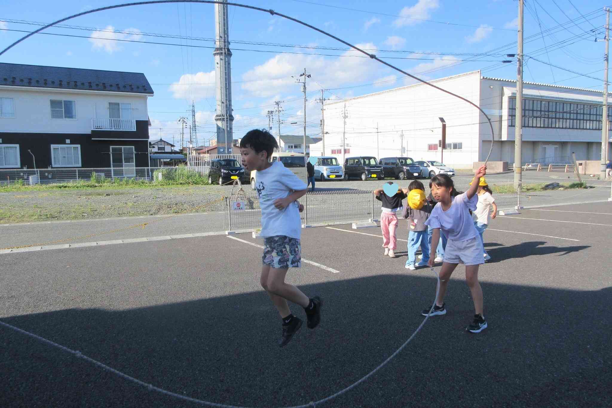 跳べたー！