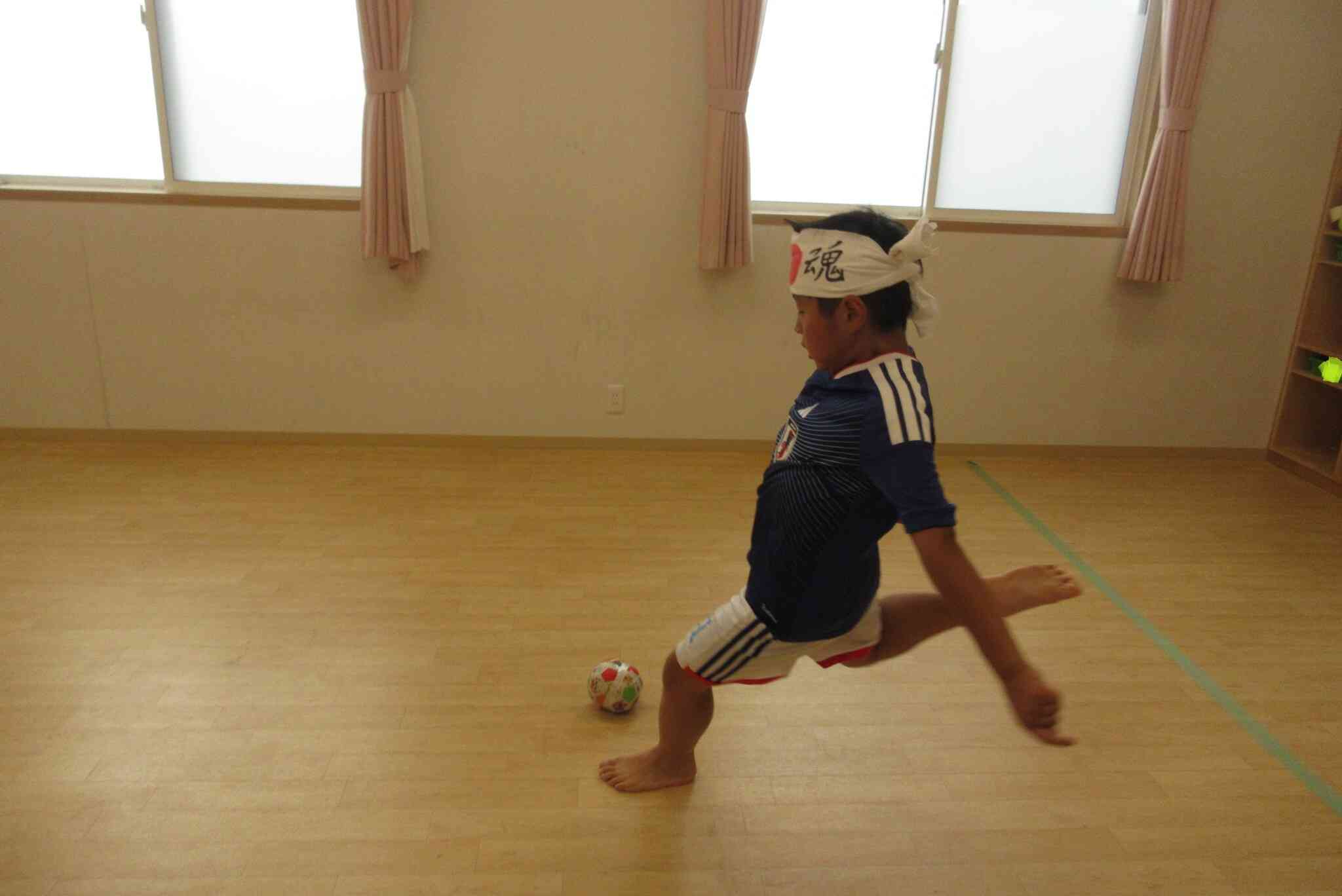 もちろんサッカーも頑張っています