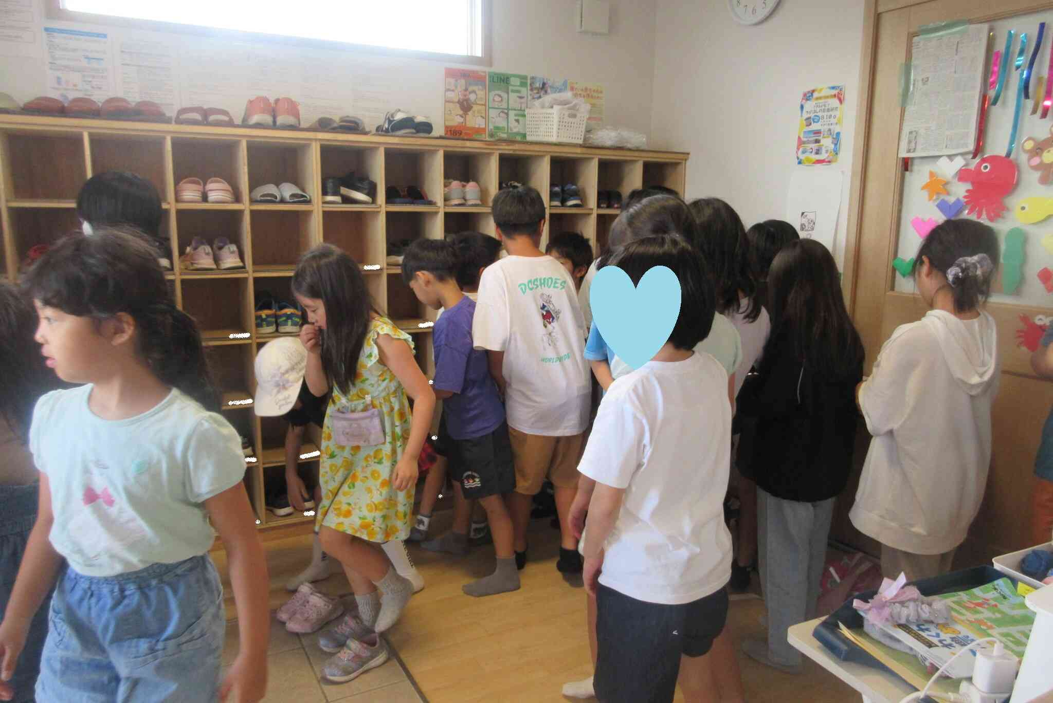 避難訓練をしました
