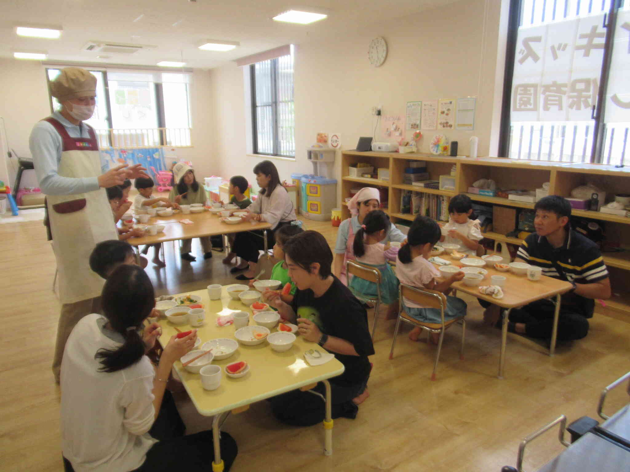 給食試食会(3.4.5歳児)