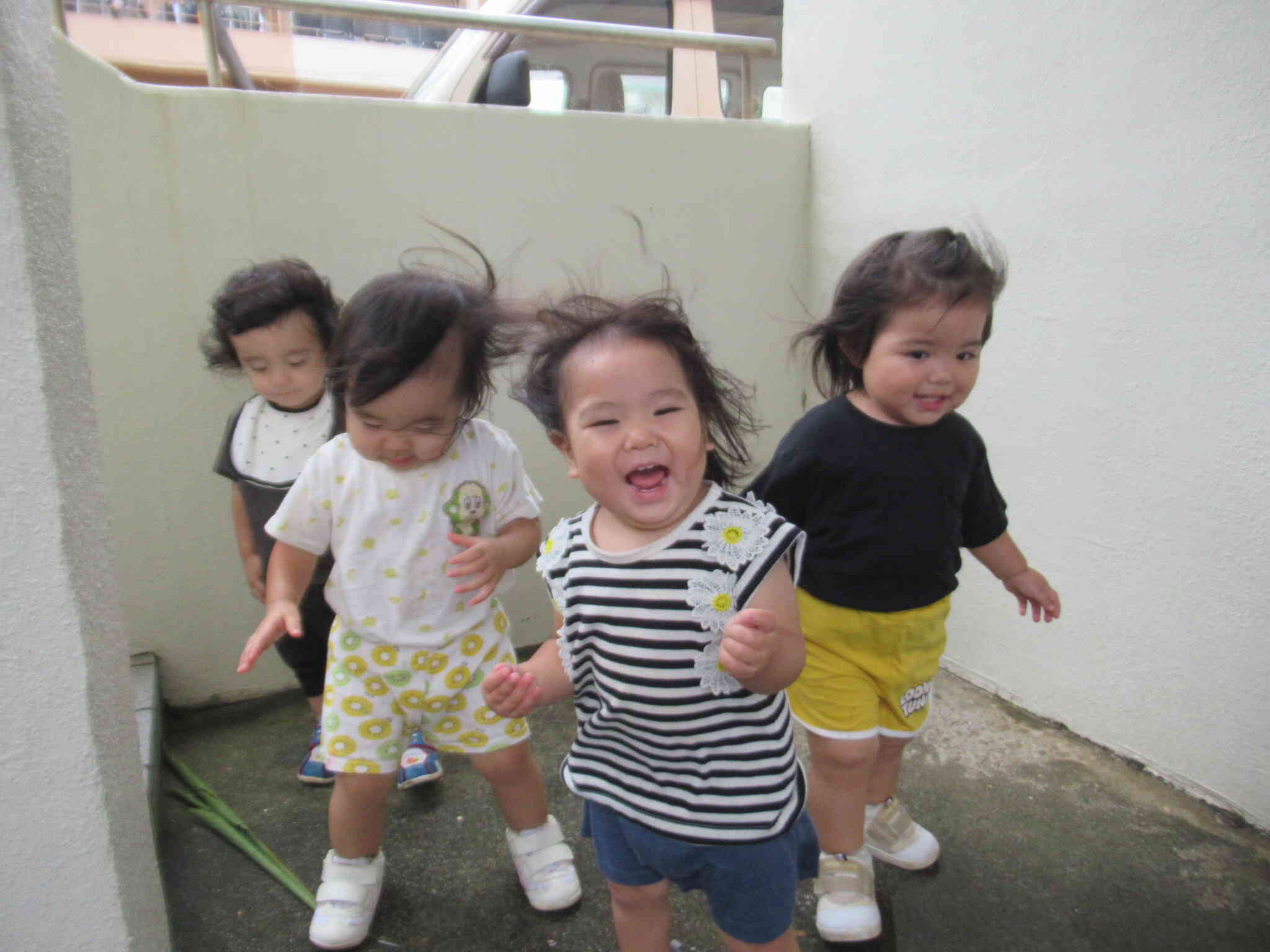 風を体験！！