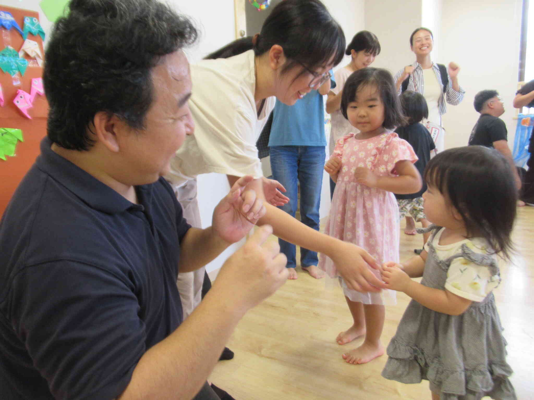親子レク＆おみせやさんごっこ