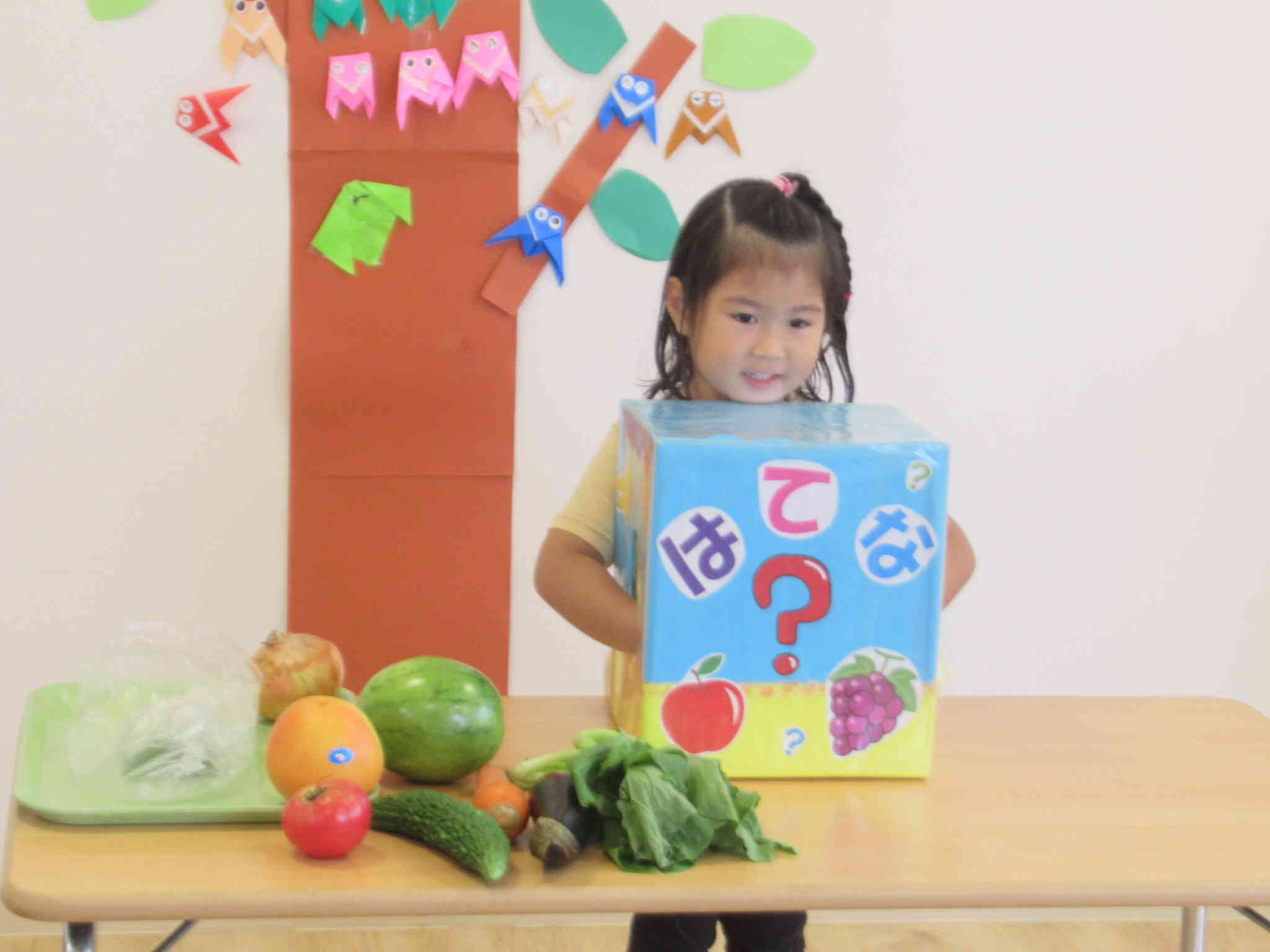 【食育】はてなボックスで野菜あてクイズ