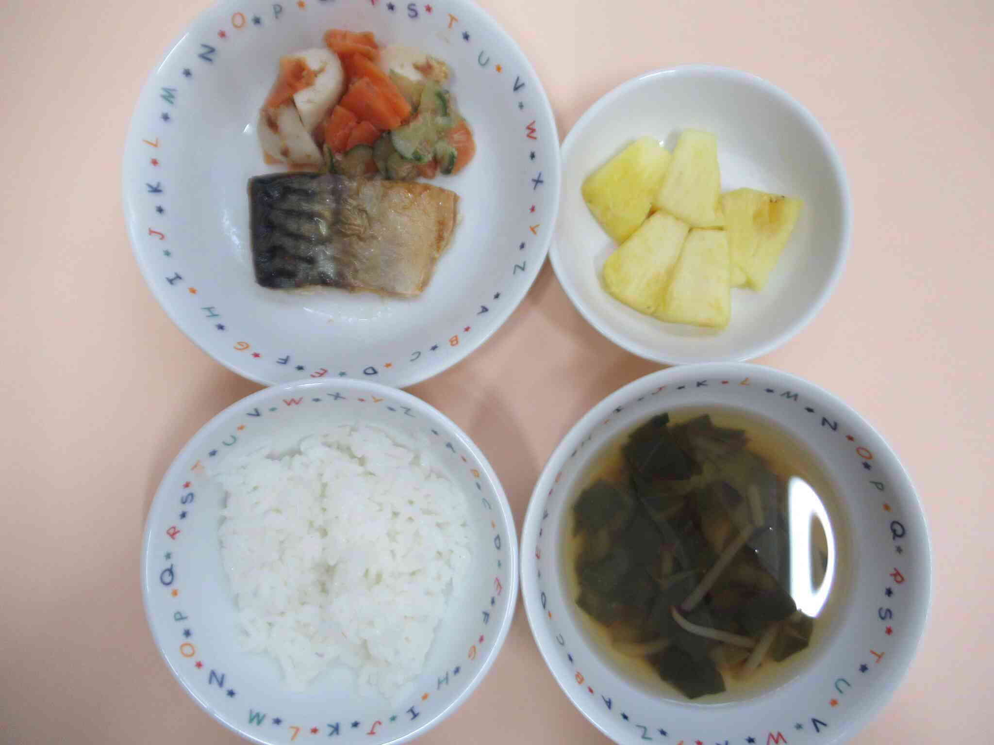 今日の給食(10月9日)