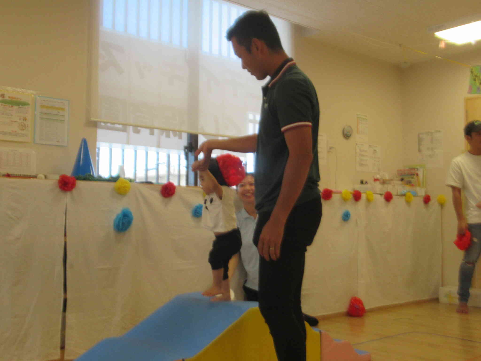 パパと一緒に♪