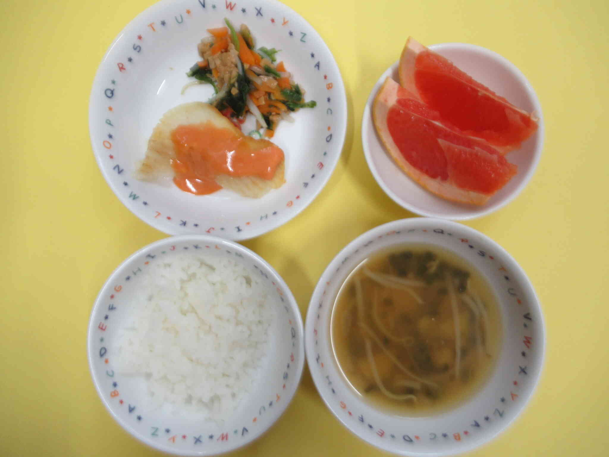 今日の給食(10月21日)