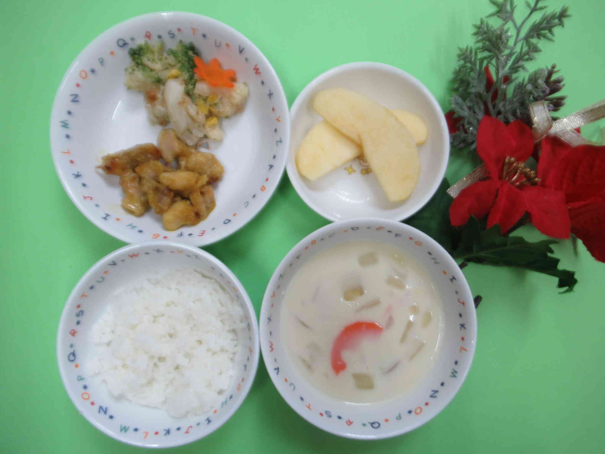 クリスマスメニュー(2025年12月24日)