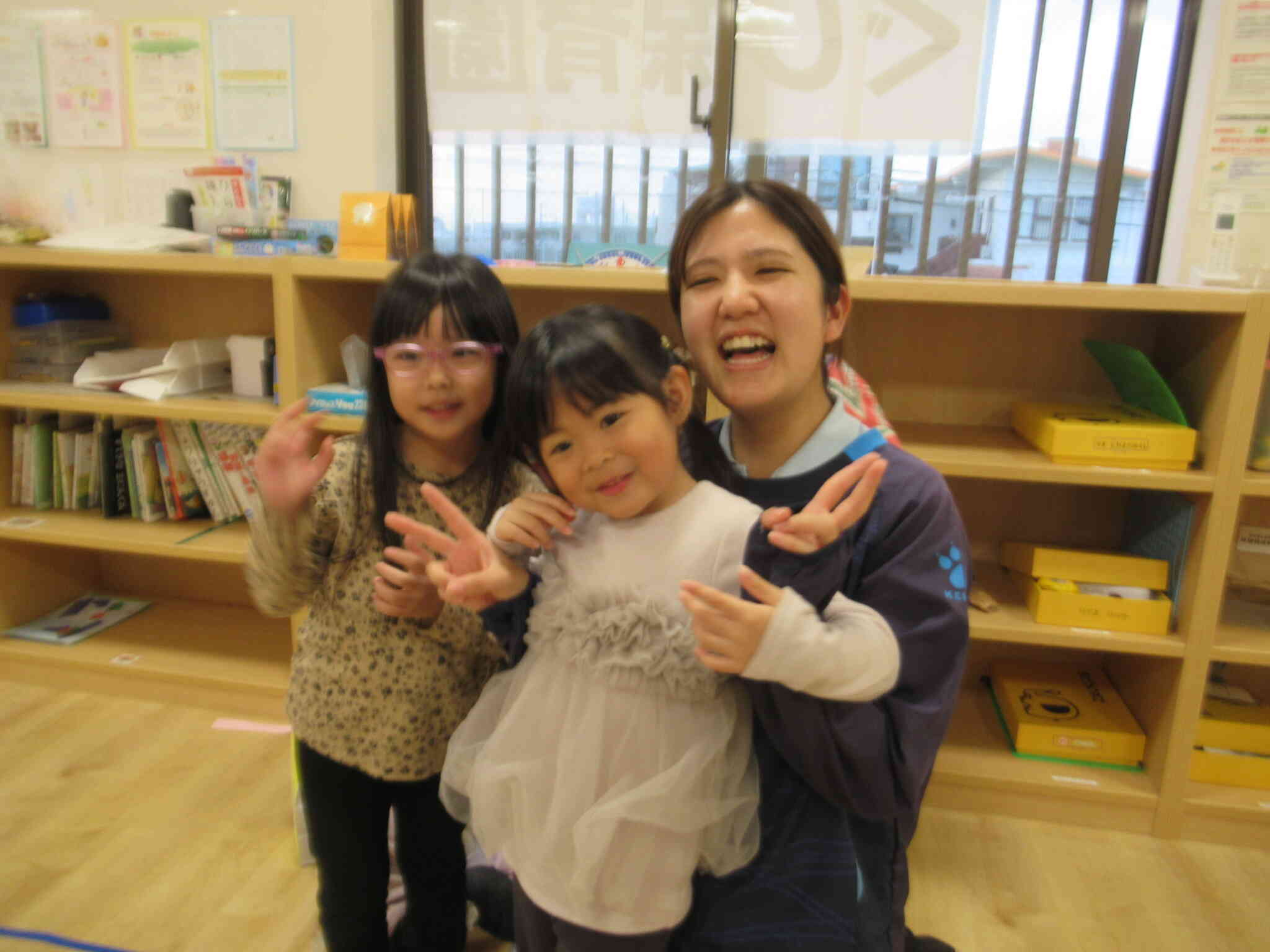 大好きなお友達と先生と♪