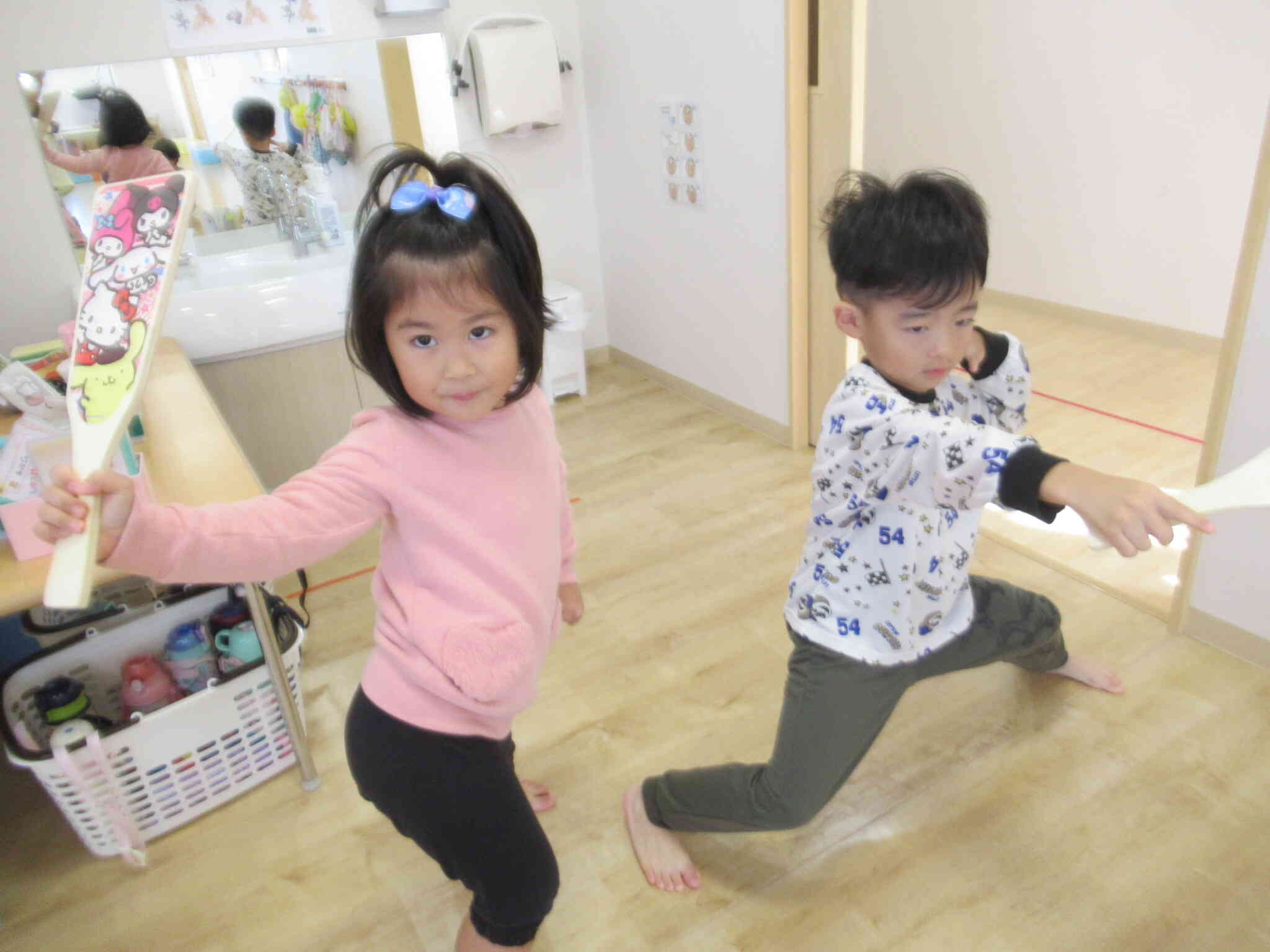 羽子板も楽しかったよ～