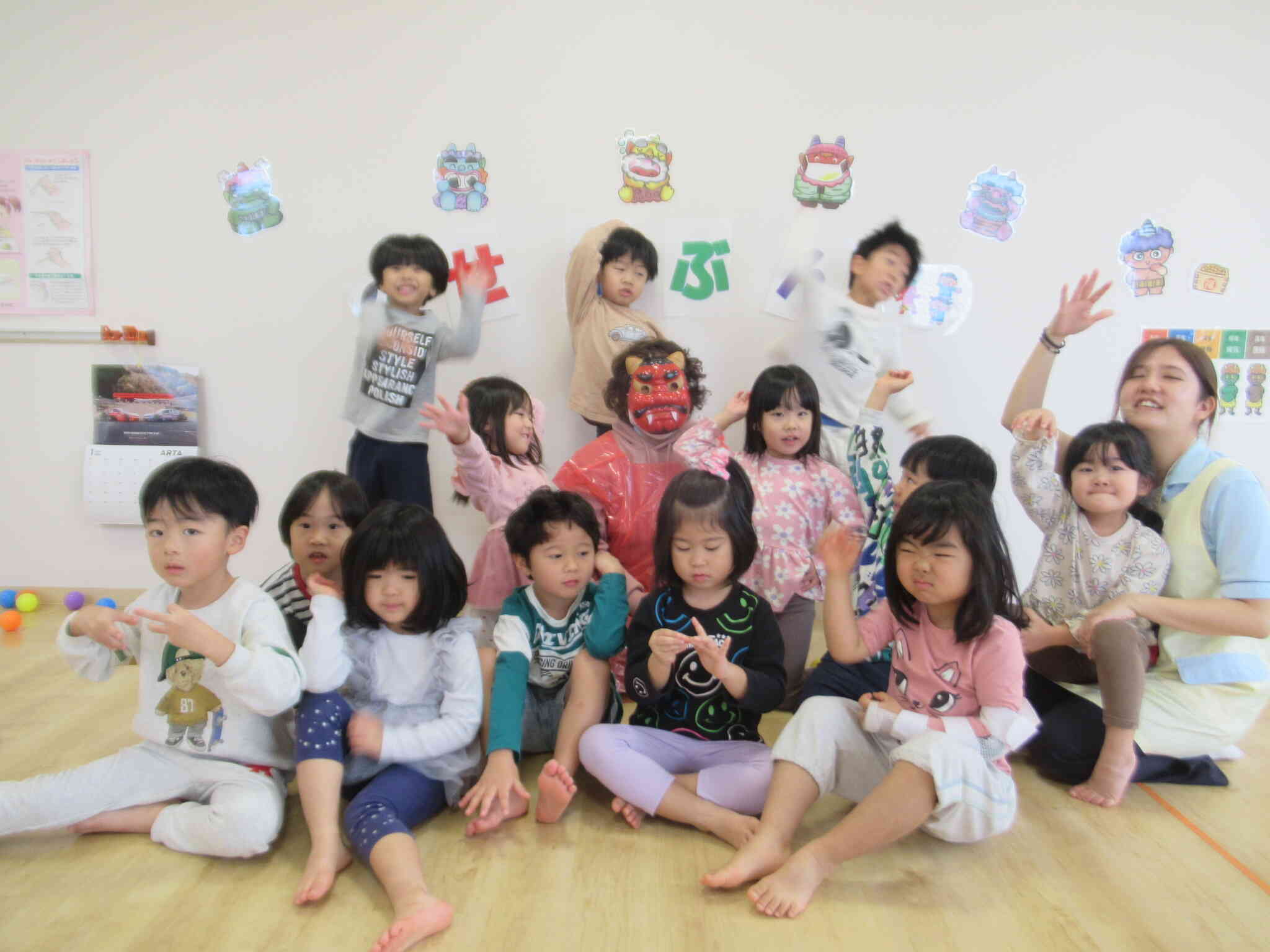 りす・ぱんだ・きりんぐみさん