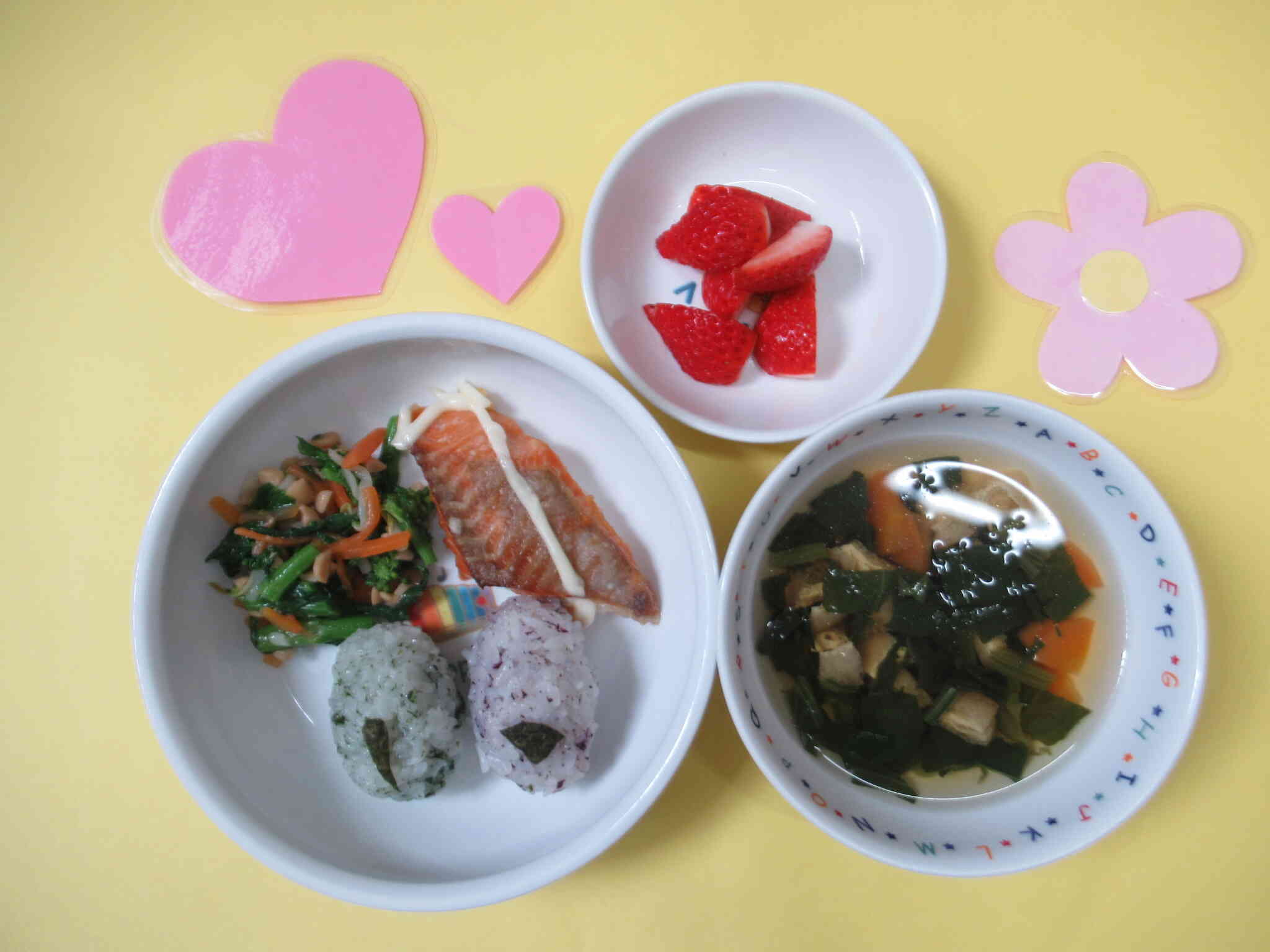 【ひなまつり】今日の給食(2026年3月3日)
