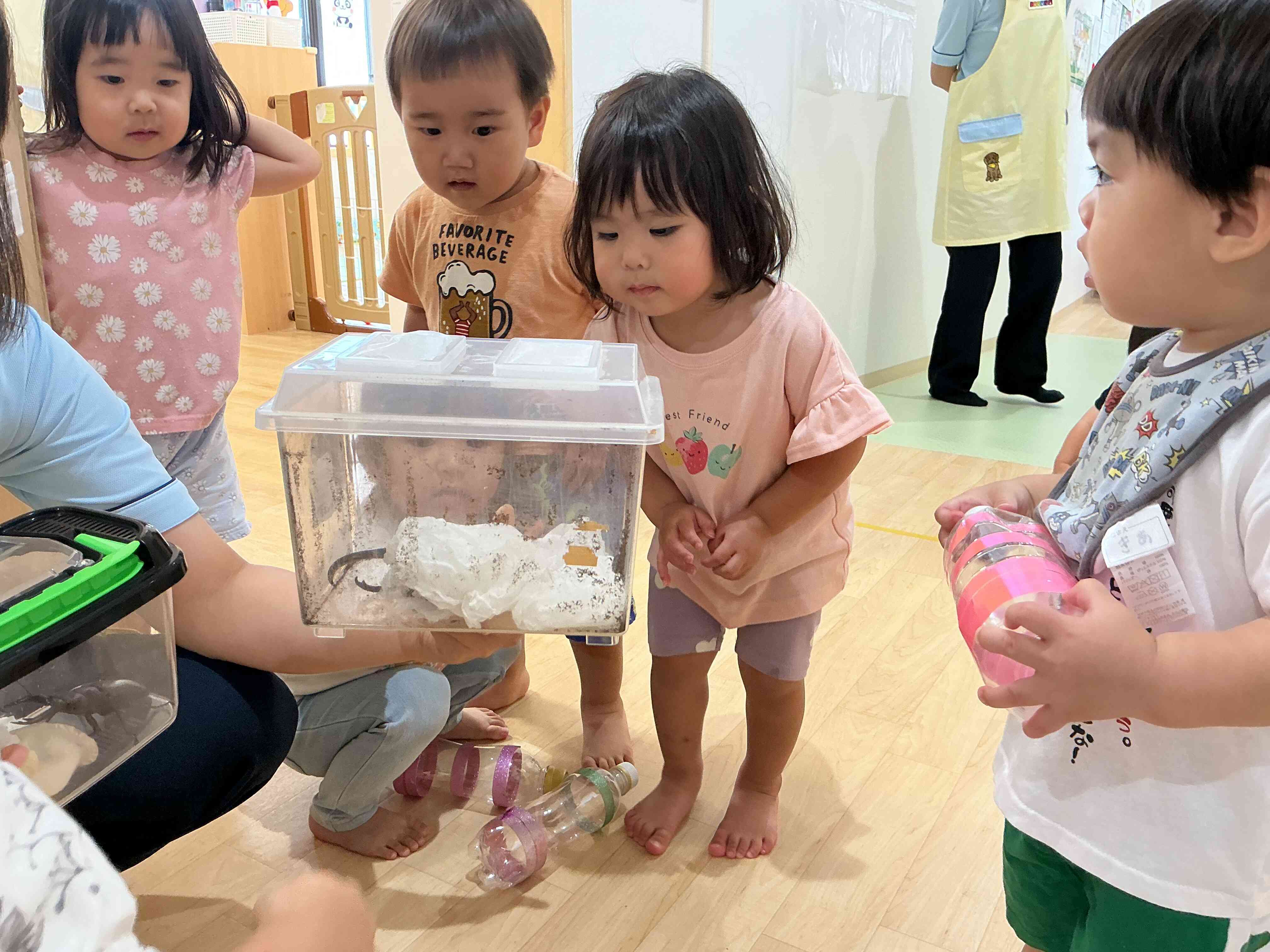 生き物への興味が広がりました☆