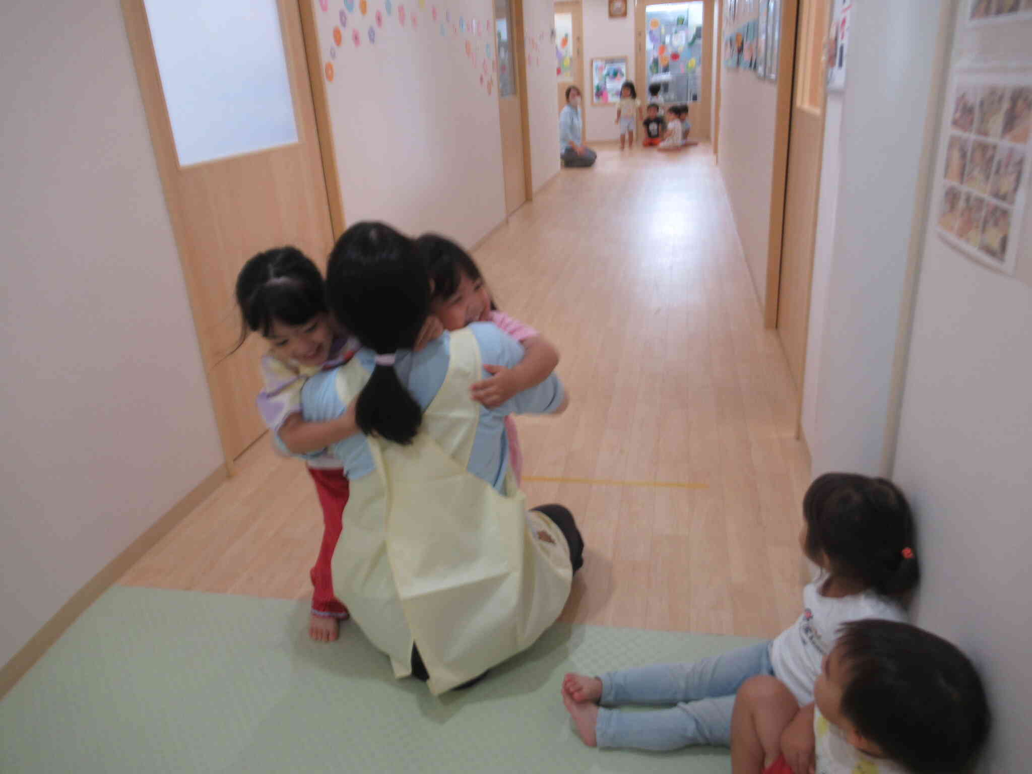 おままごとの後はかっけこをしたよ！