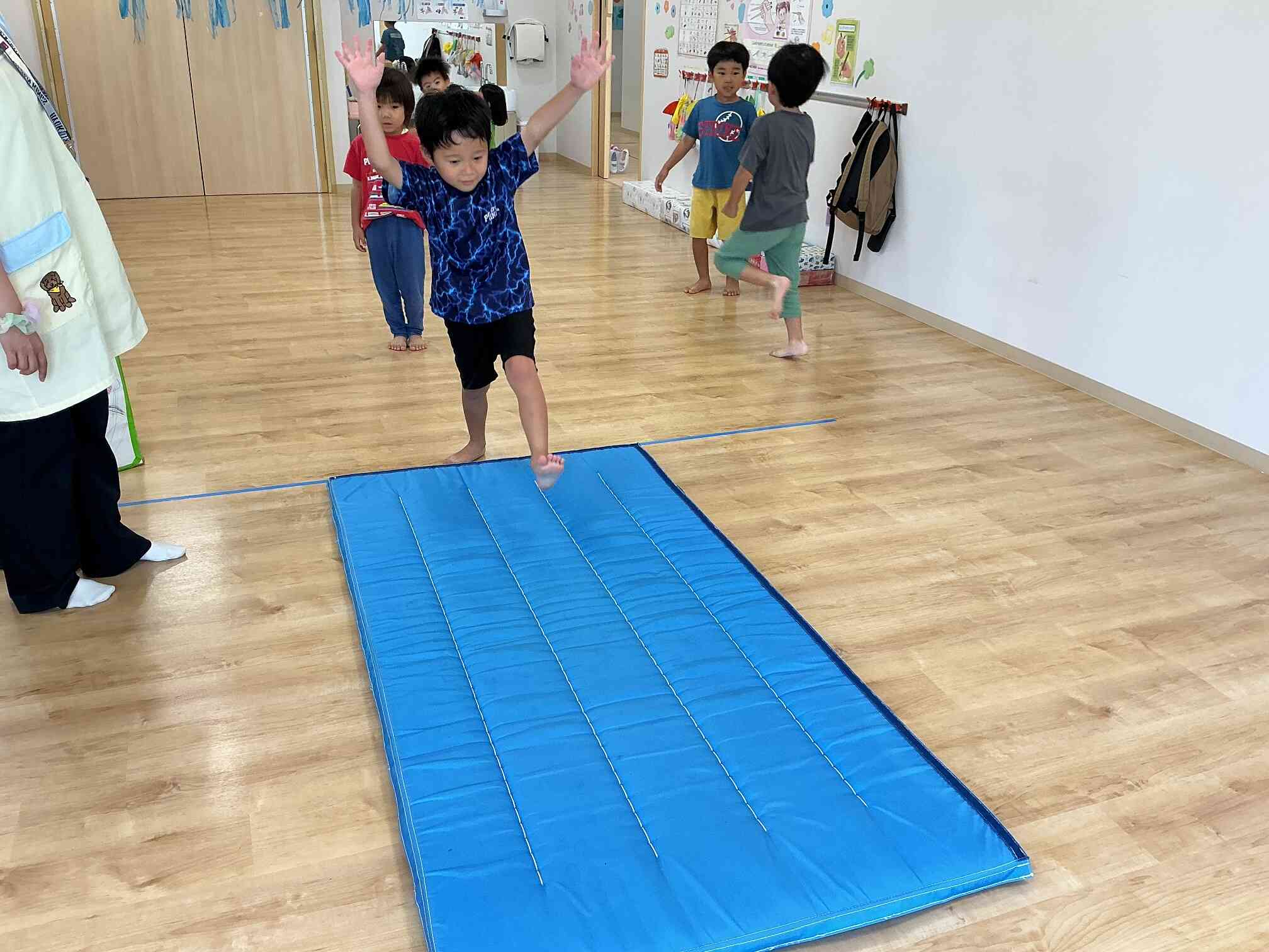 いろいろな動きにチャレンジ！