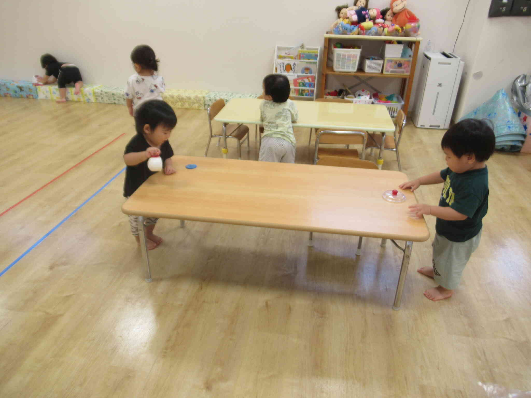のびのびと遊びを楽しむ子どもたちです！