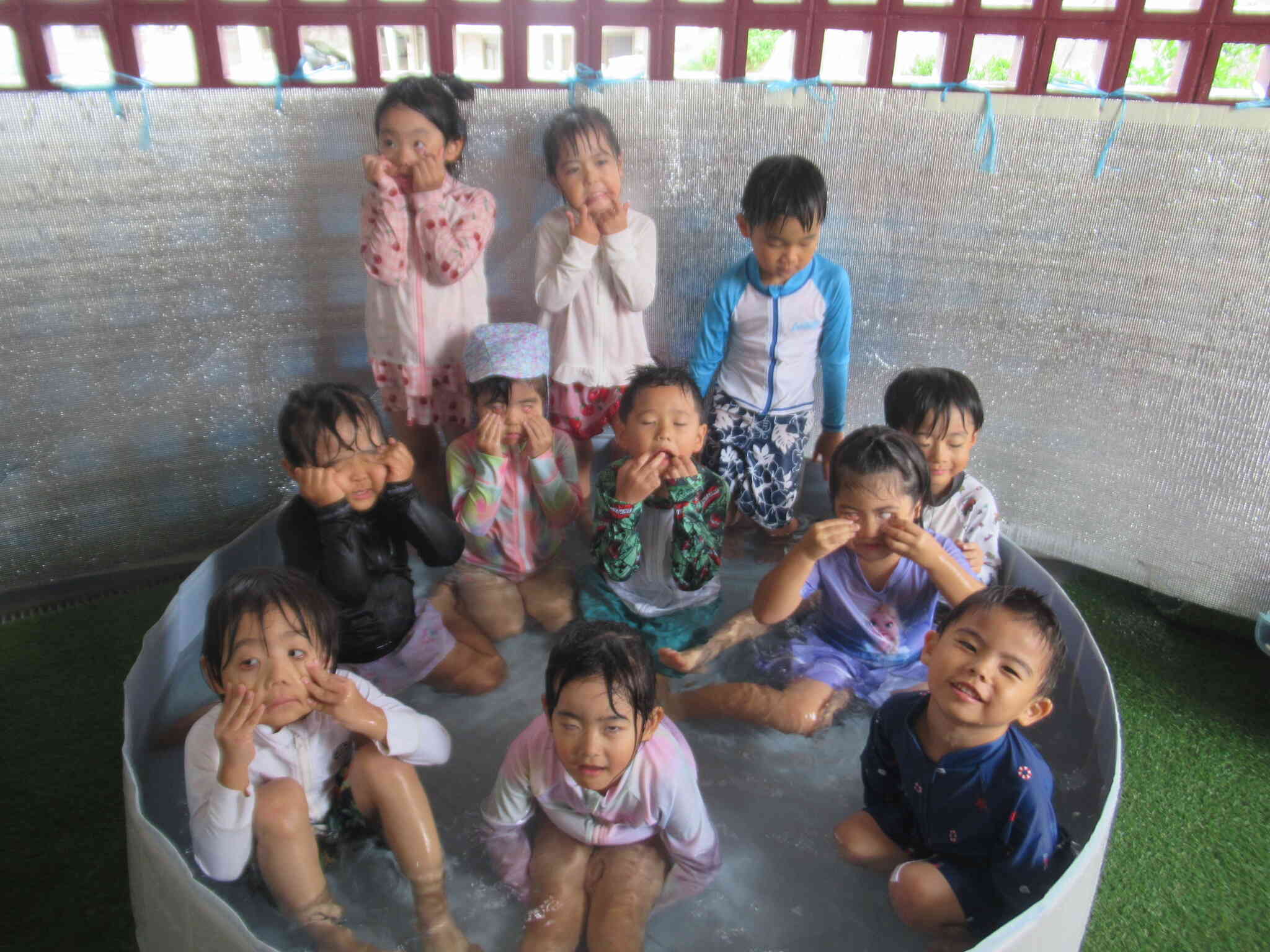 一足先に幼児クラスが楽しみました☆