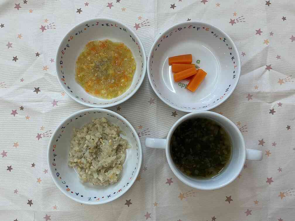 【離乳食／中期食】今日の給食（2026年8月28日）