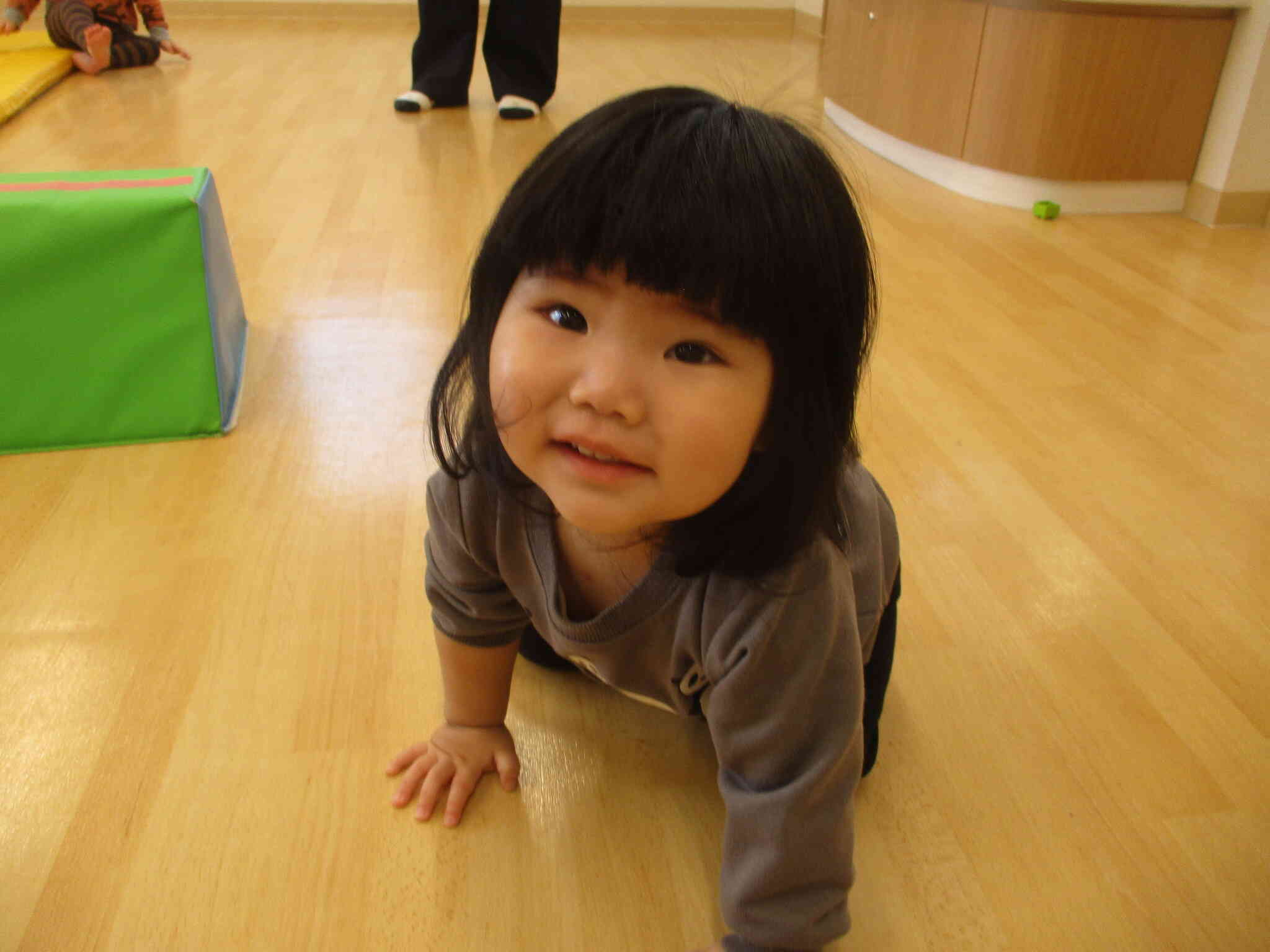 「みてみて。私も得意よ。」