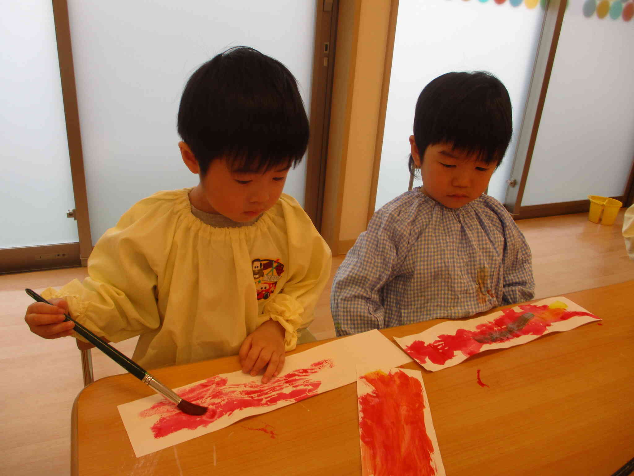 好きな色を塗って楽しもう