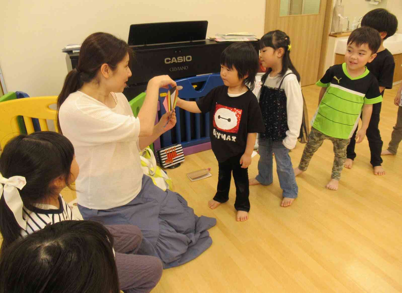 色を選んだよ。