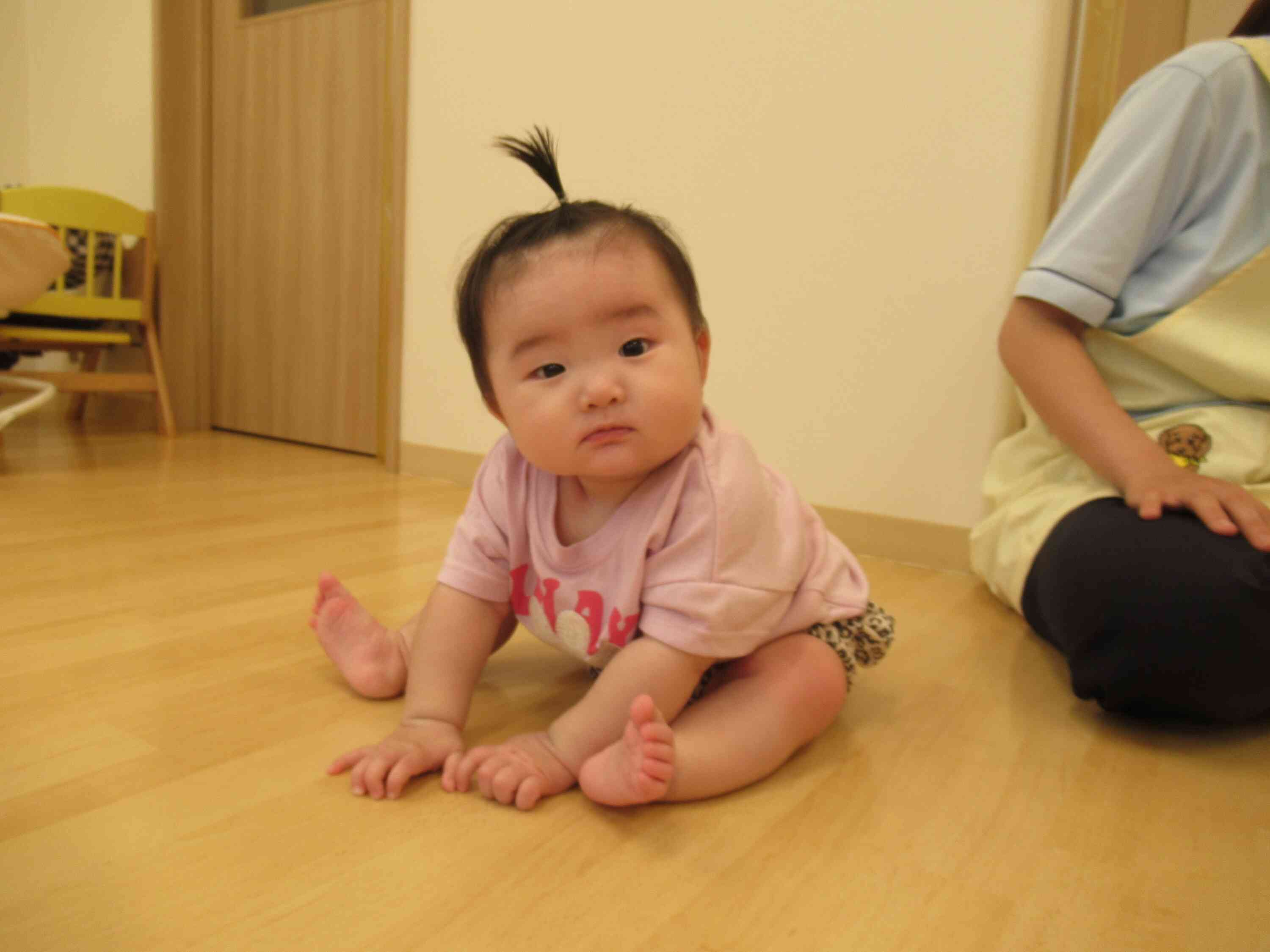 お座り上手でしょ。
