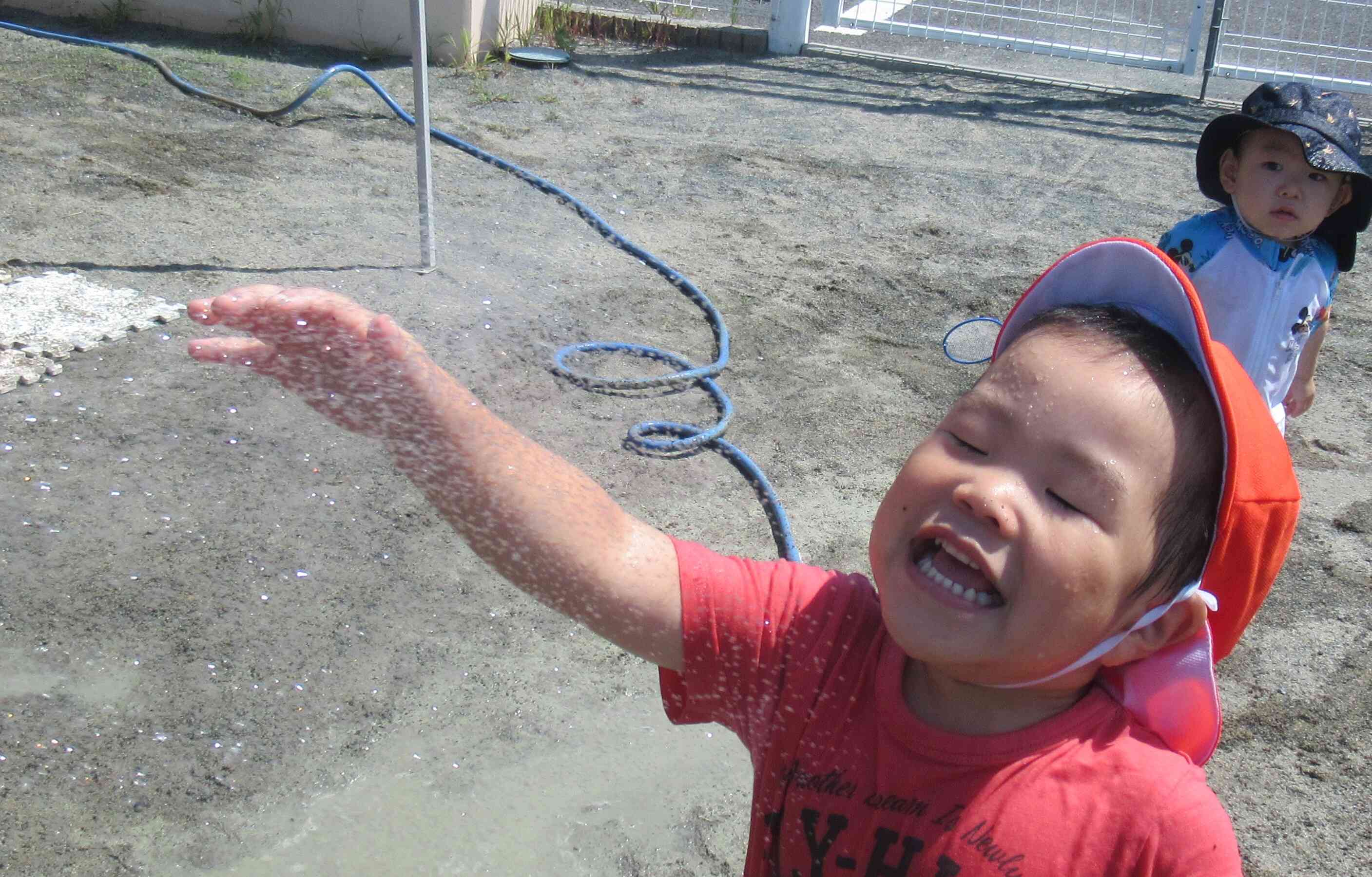 僕もシャワー浴びたい。