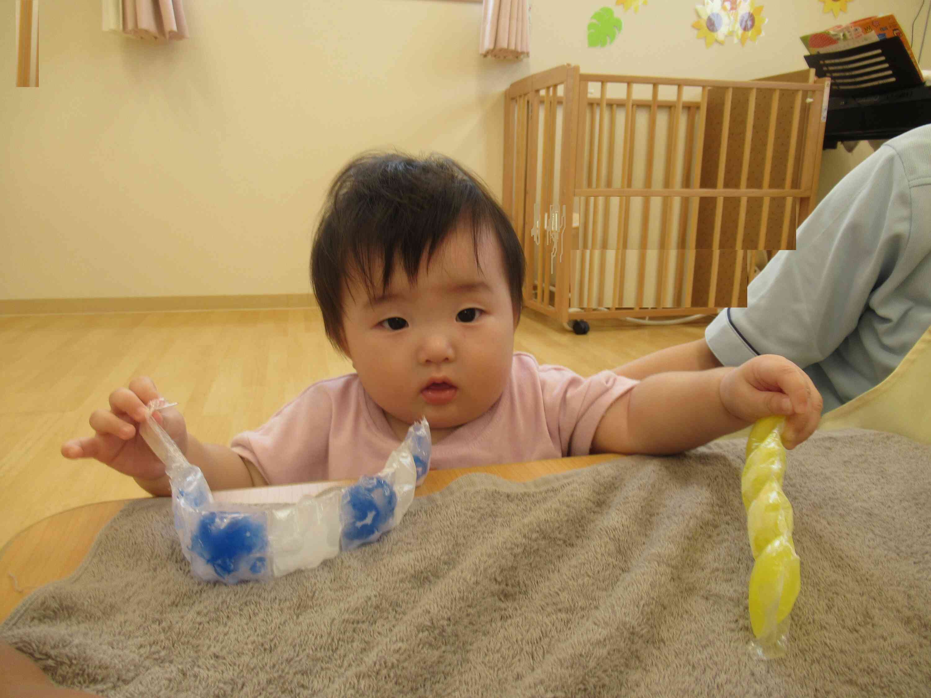 ひんやり、気持ちいいね。