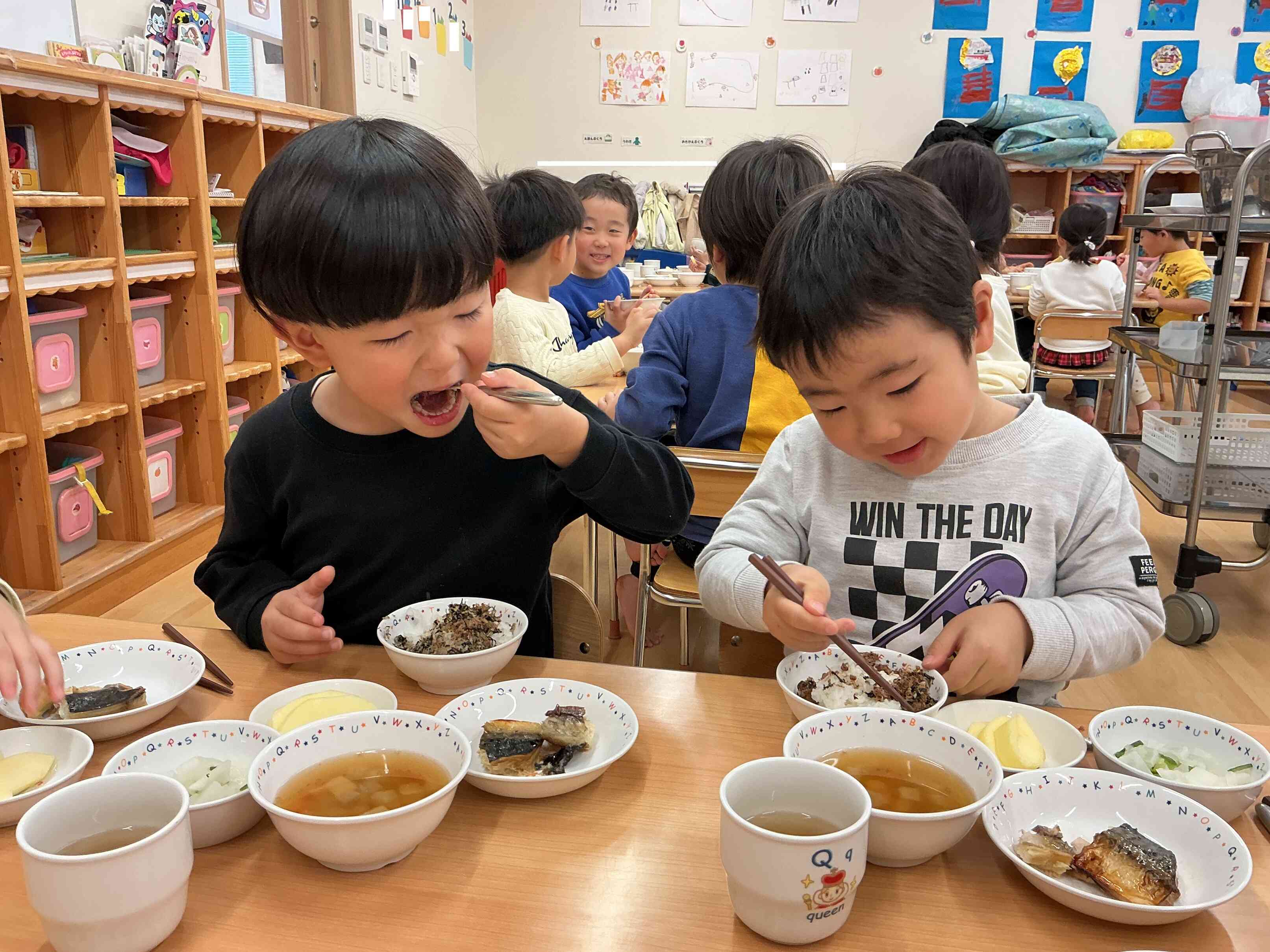 手作りふりかけを食べてみたよ。