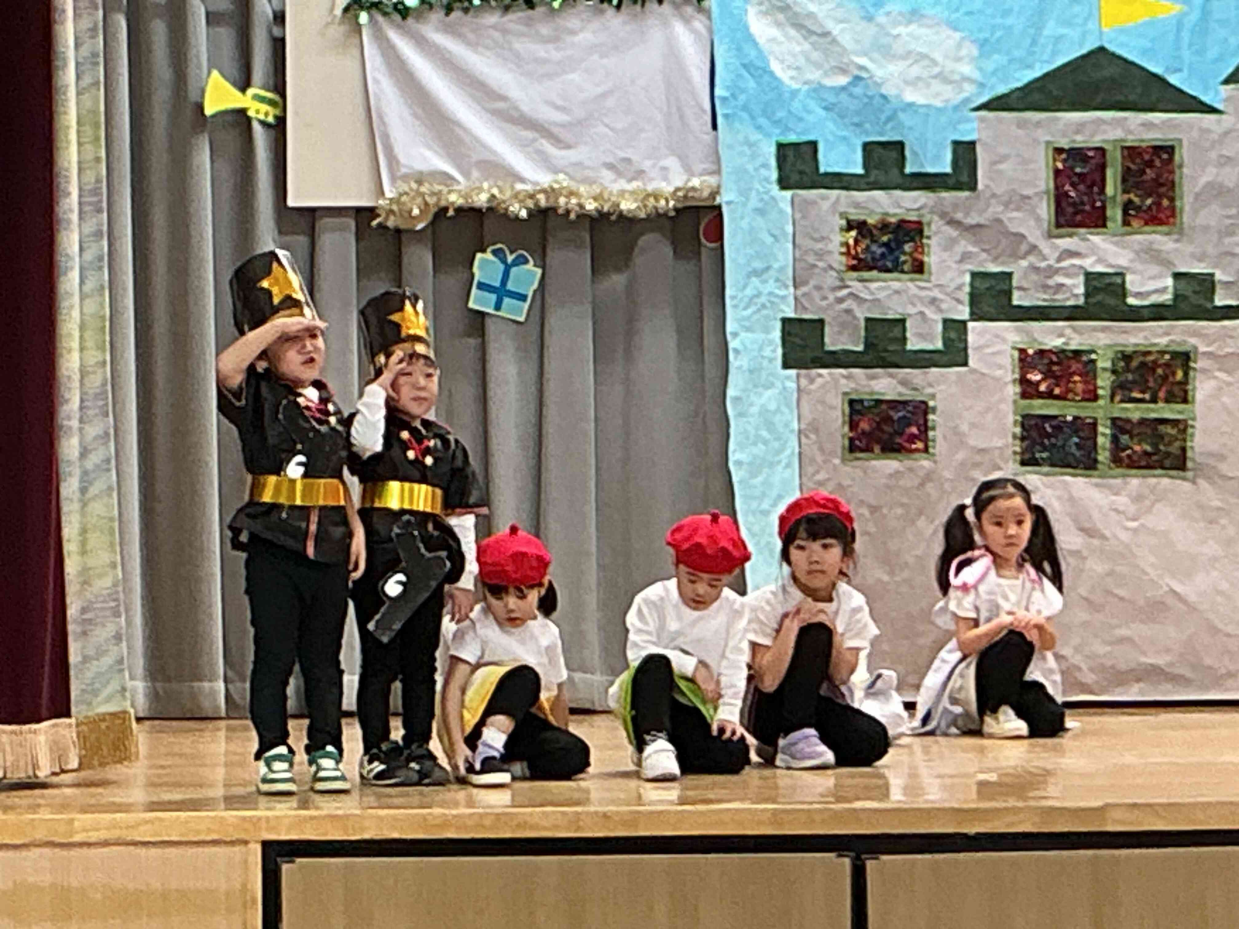 大きい声は僕が一番！の気持ちで台詞を言っていました