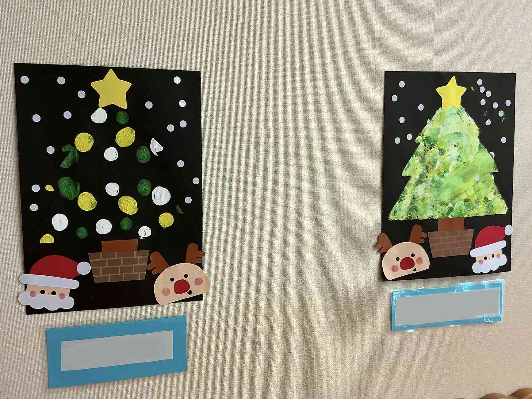 可愛いツリーの完成