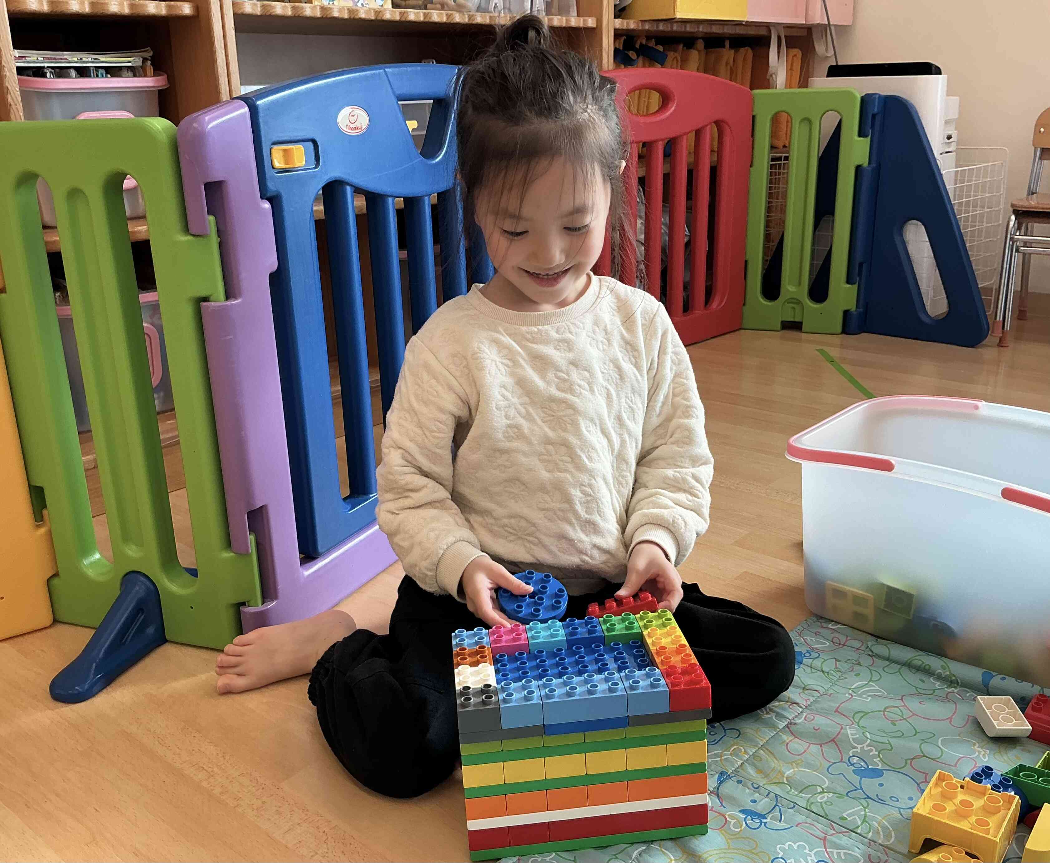 これはどこにつけようかな