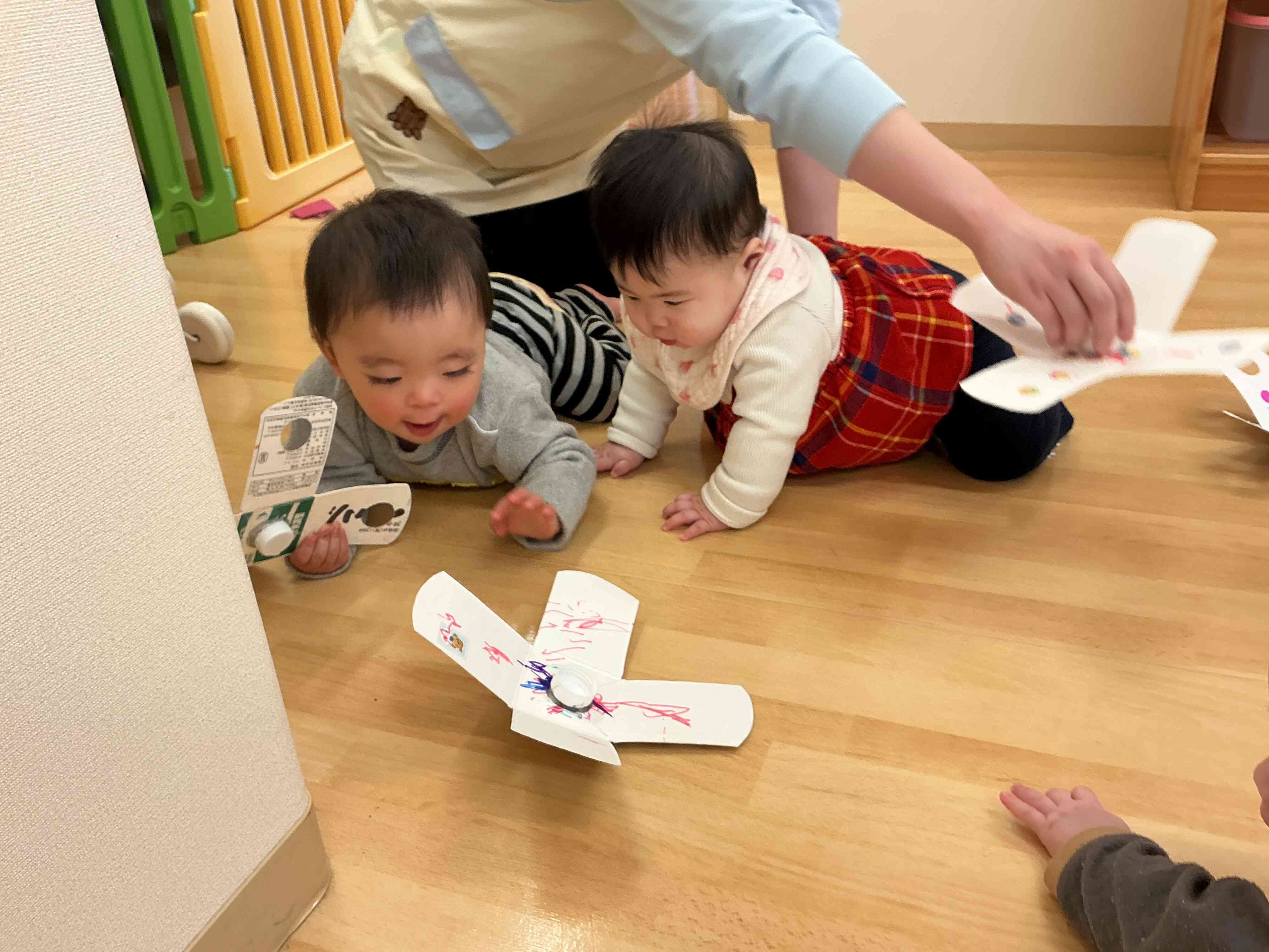 くるくる回るコマに触ってみたいな。