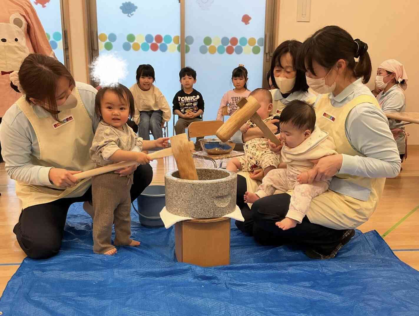 杵が重たいな〜